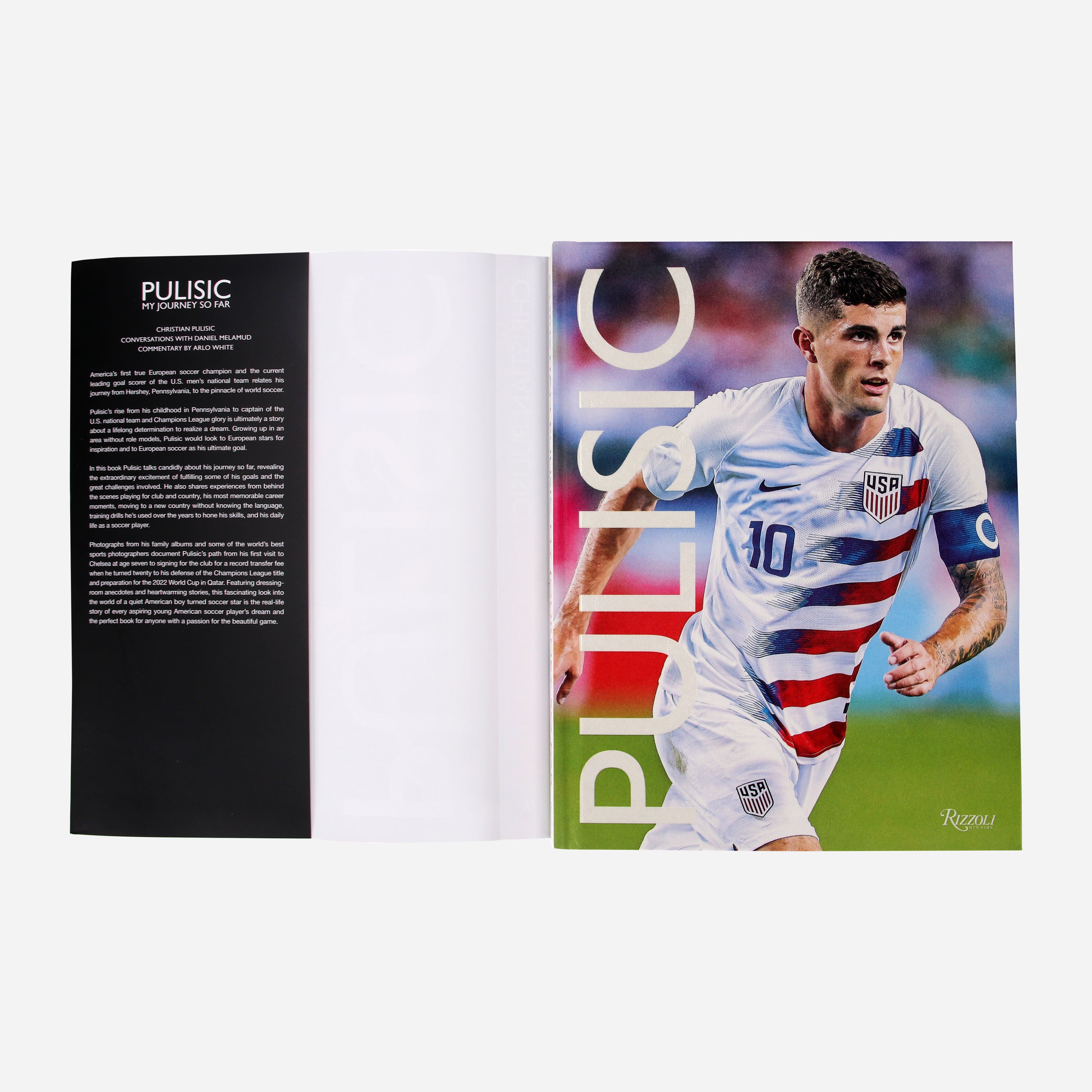 Pulisic My Journey So Far libro AC Milan 240 pagine inglese