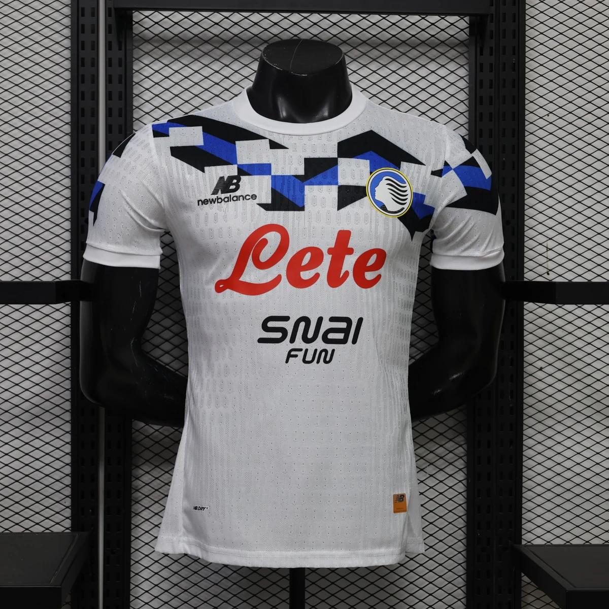 Atalanta Player Version seconda maglia 2026/27 bianca giocatore