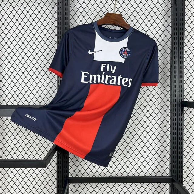 Tifoso Store PSG 2013/14 Maglia Home Blu Striscia Rossa