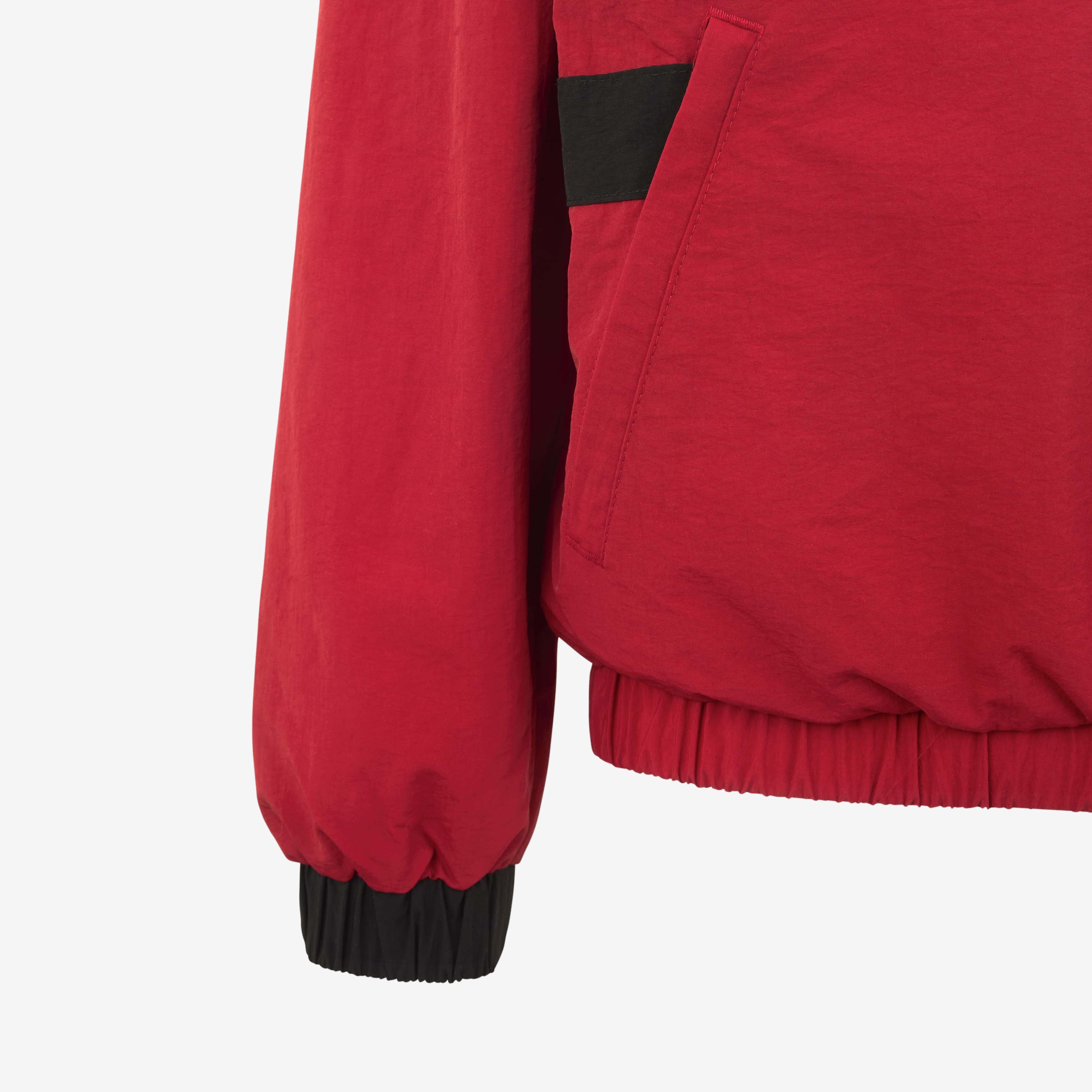 AC Milan Giacca 1995/96 Uomo Rosso Zip Retro