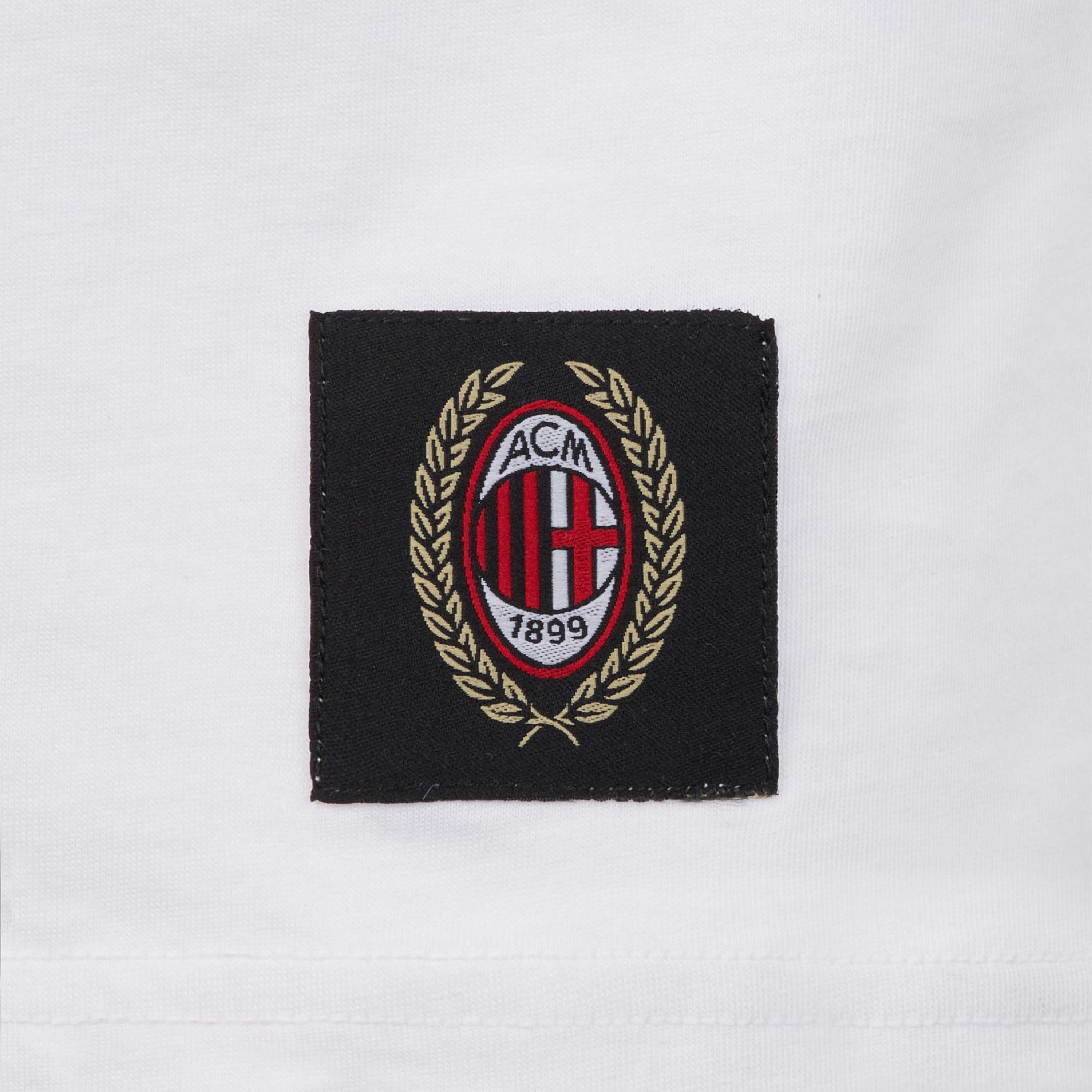 AC Milan Retro 2003 t-shirt Champions League cotone