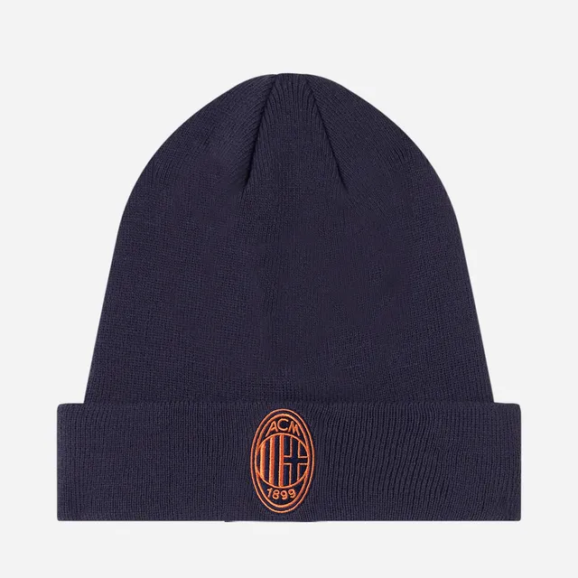 AC Milan New Era cuffia blu logo berretto taglia unica acrilico