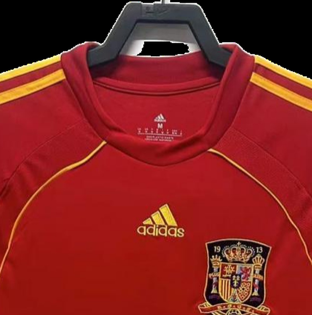 Tifoso Store Maglie da Calcio Spagna Retro 2008 maglia rossa S-XXL