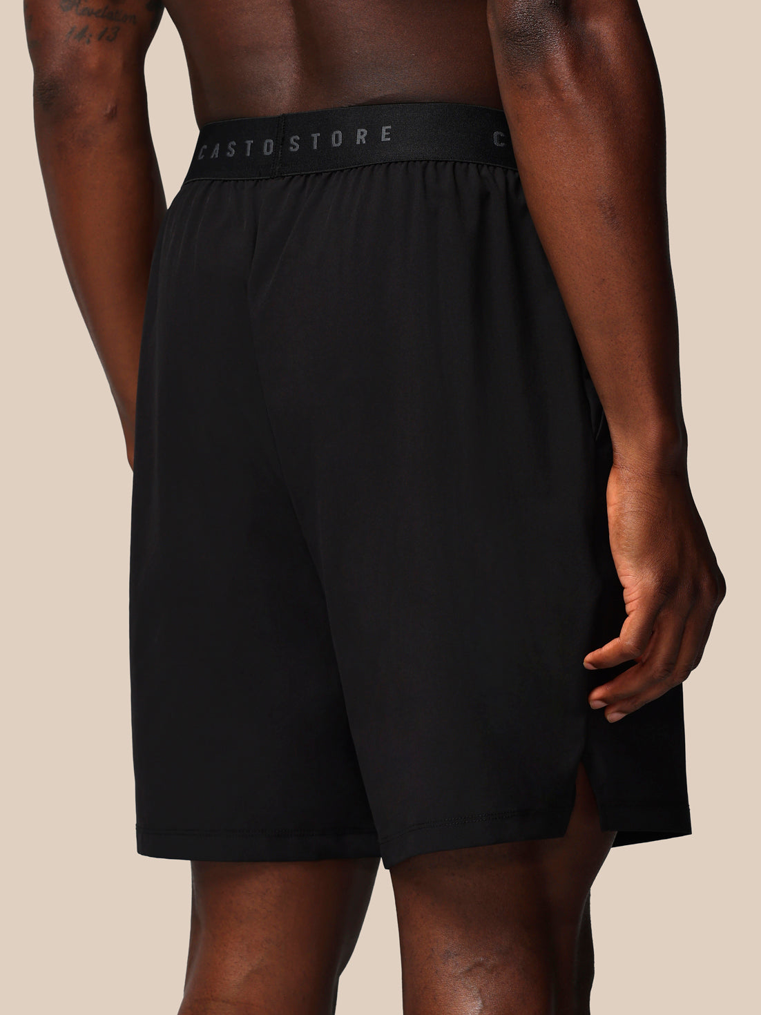Twente Castore Adapt MLM00053CAS shorts neri allenamento uomo