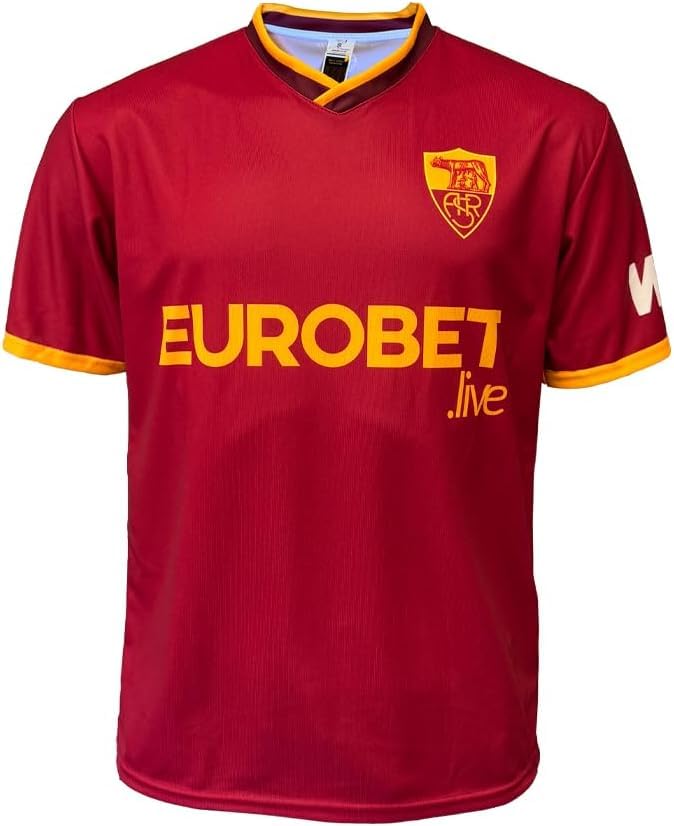 Roma Fanshop Abbigliamento AS Roma Replica Home 26-27 maglia L rossa