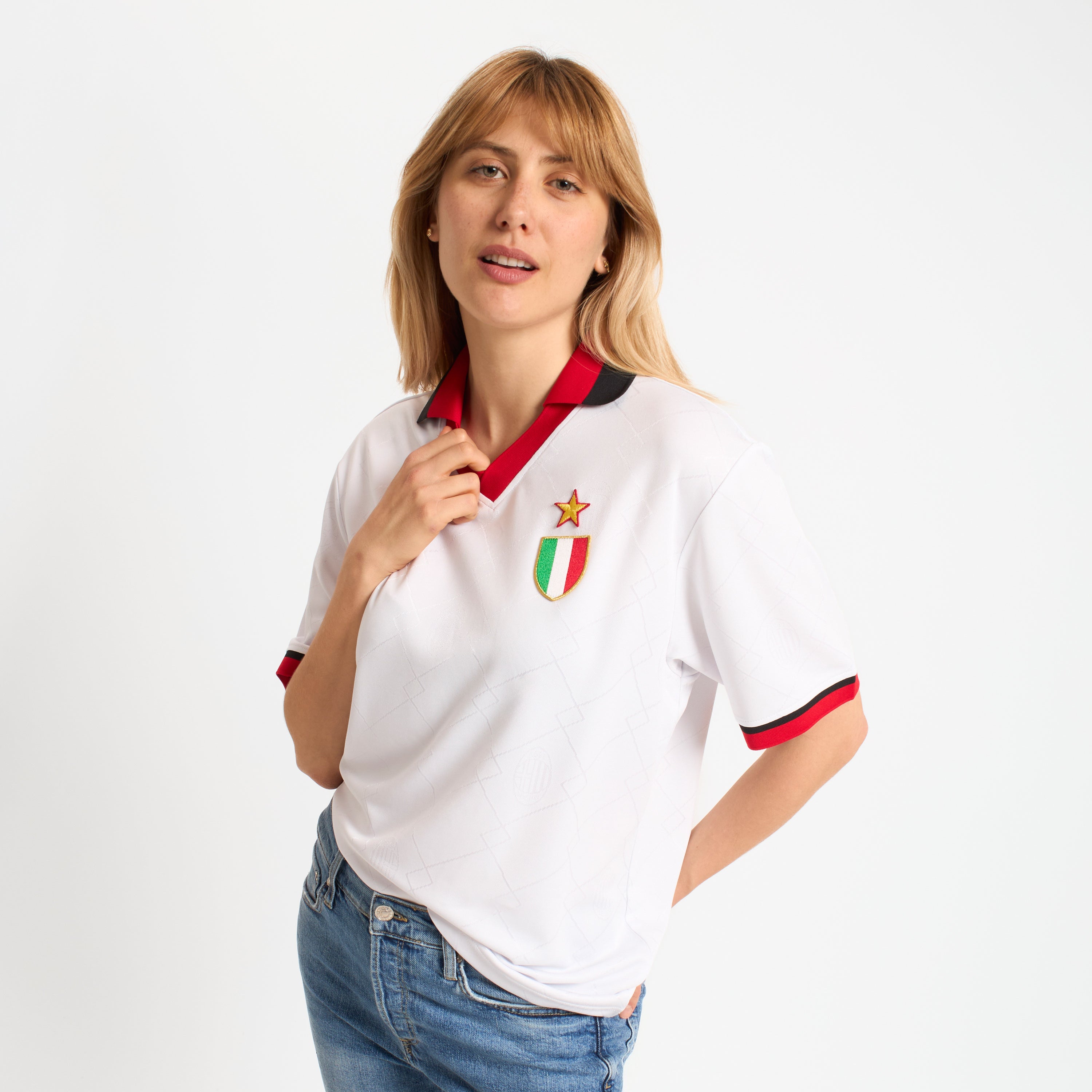AC Milan Historical Home Jersey Finale Champions 1993/94 Uomo