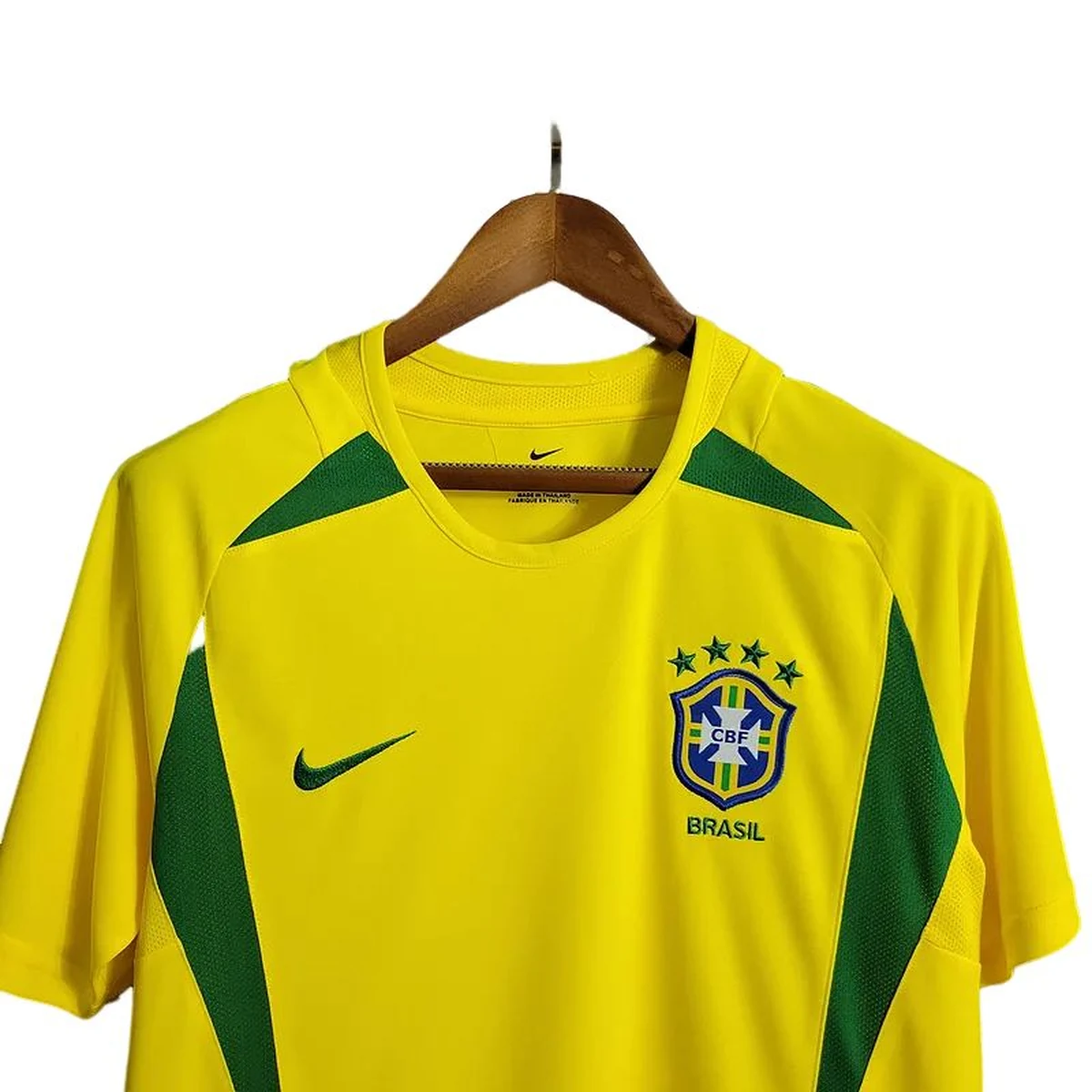 Tifoso Store Maglia Brasile 2002 Retro maglia gialla S-XXL