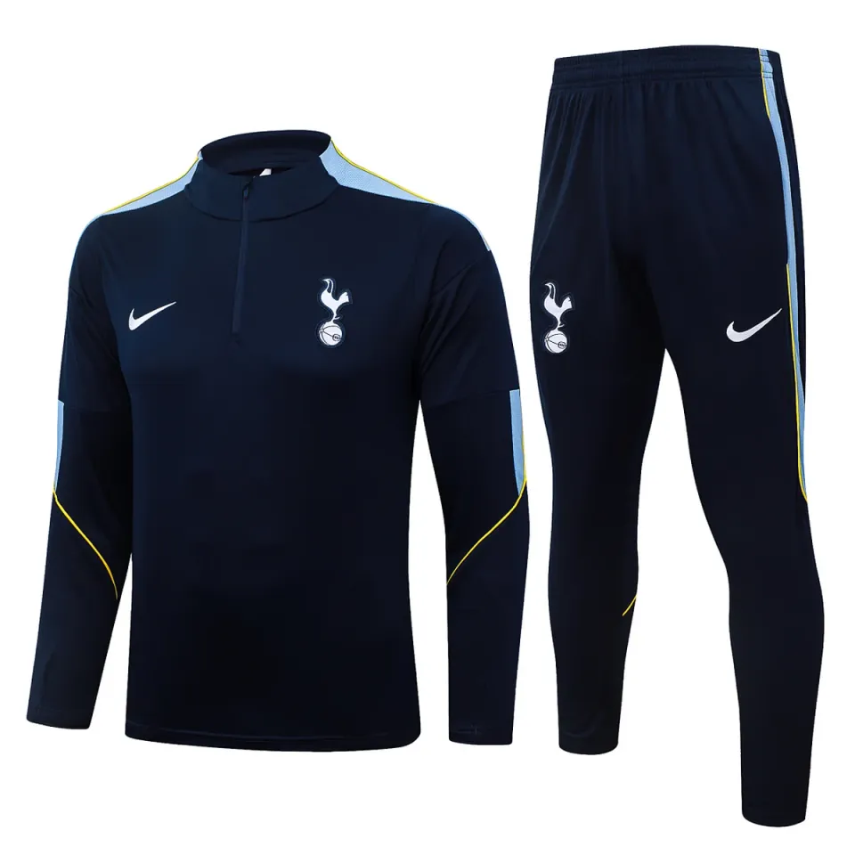 Tottenham Tute Sportive tuta blu navy 2026/27 mezza zip