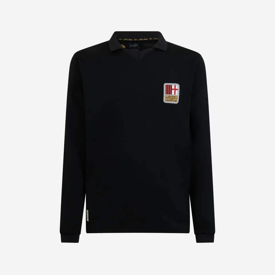 AC Milan Maglie Retro Authentic Goalkeeper 125th Maglia nera