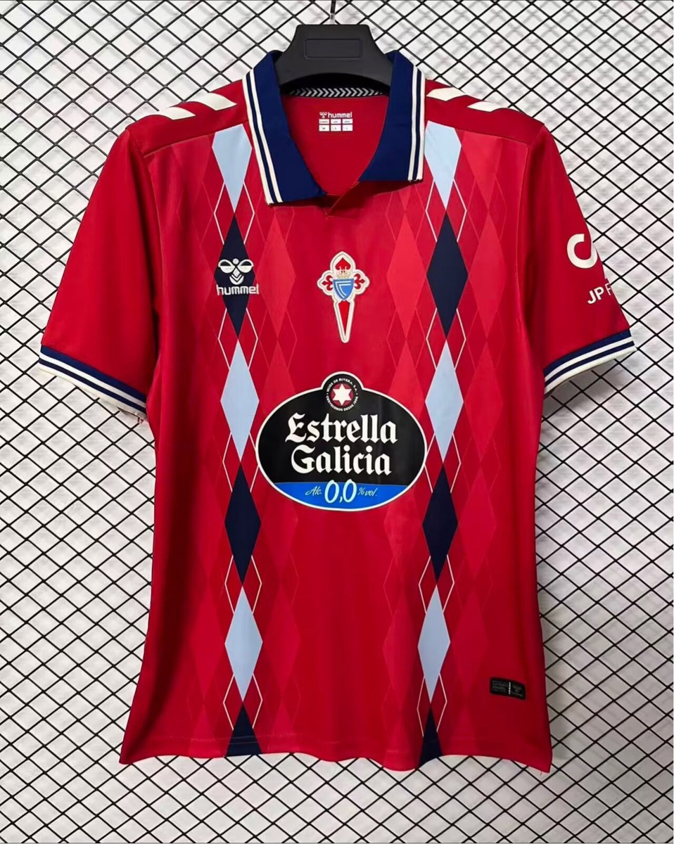 Tifoso Store Celta Vigo 2026/27 terza maglia rossa a rombi