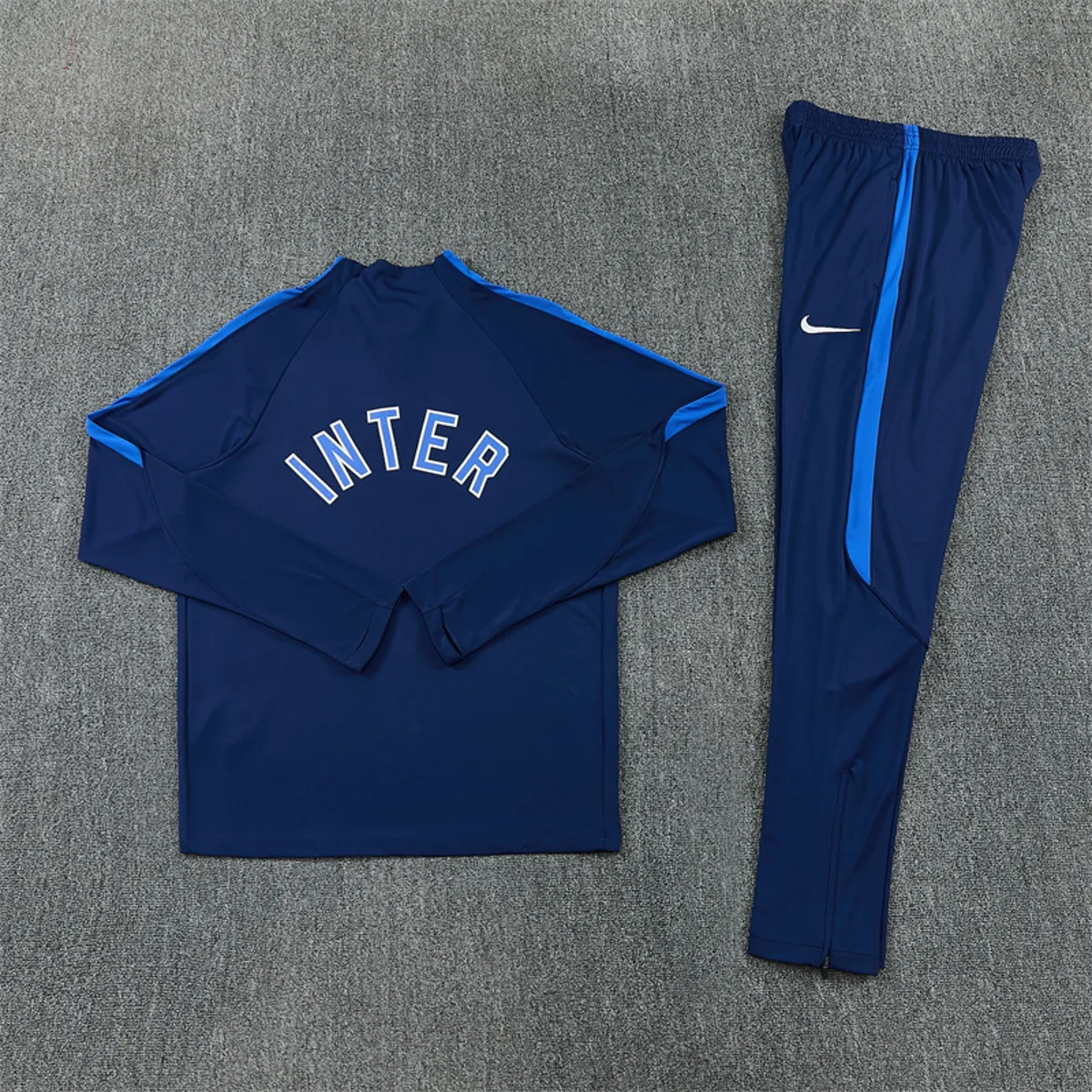 Inter Tuta Navy Mezza Zip 2026/27 tuta sportiva S-XXL