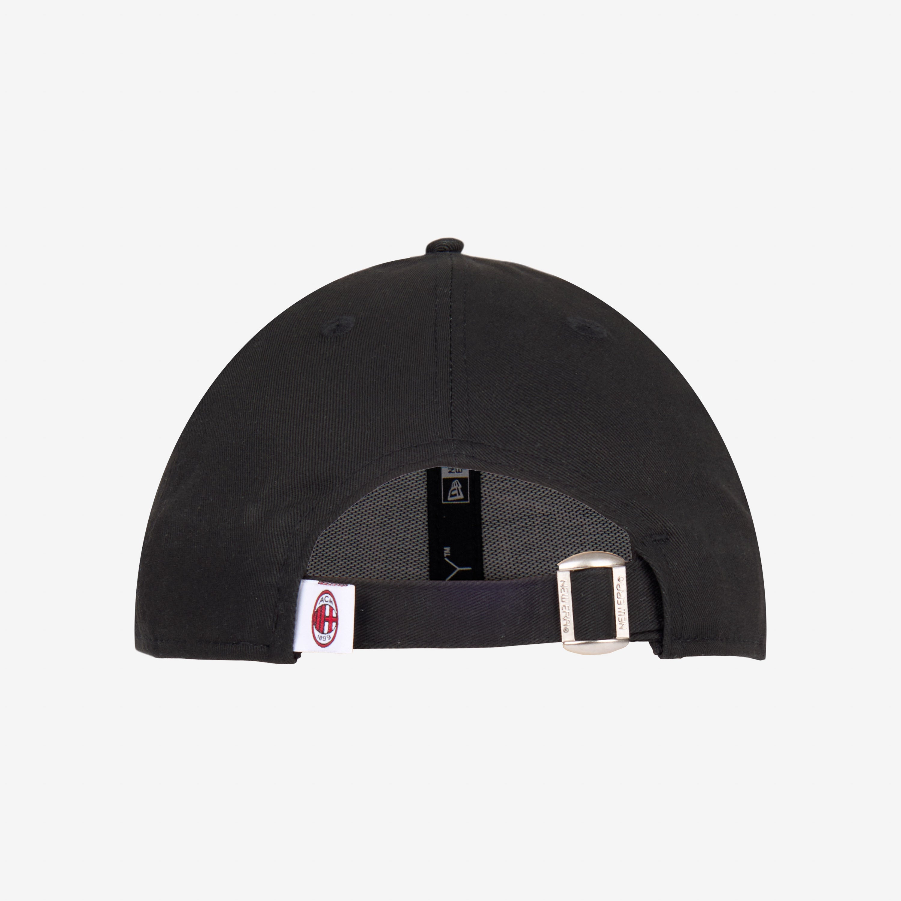 AC Milan 9Forty New Era cap bambino nero Forza Milan cotone