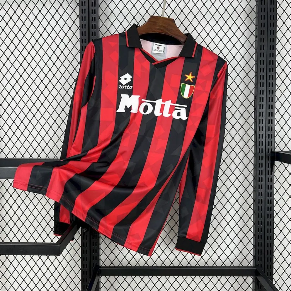 Tifoso Store Milan 1993/94 Maglia Manica Lunga Rossonera