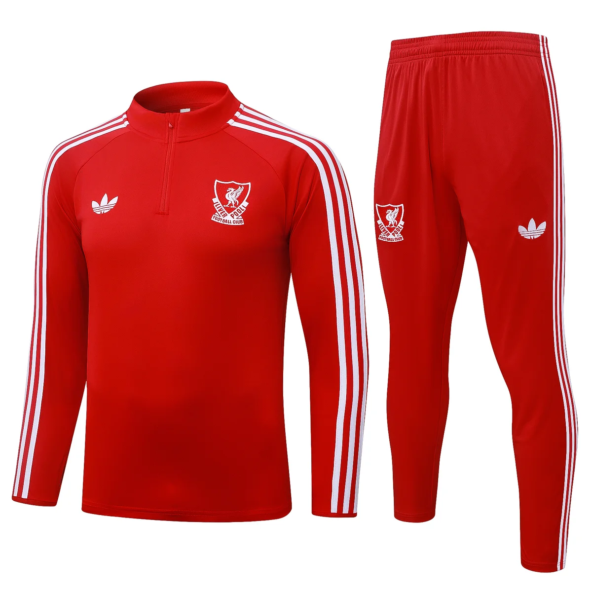 Tifoso Store Tute Sportive Liverpool Rossa Mezza Zip 2026/27 tuta