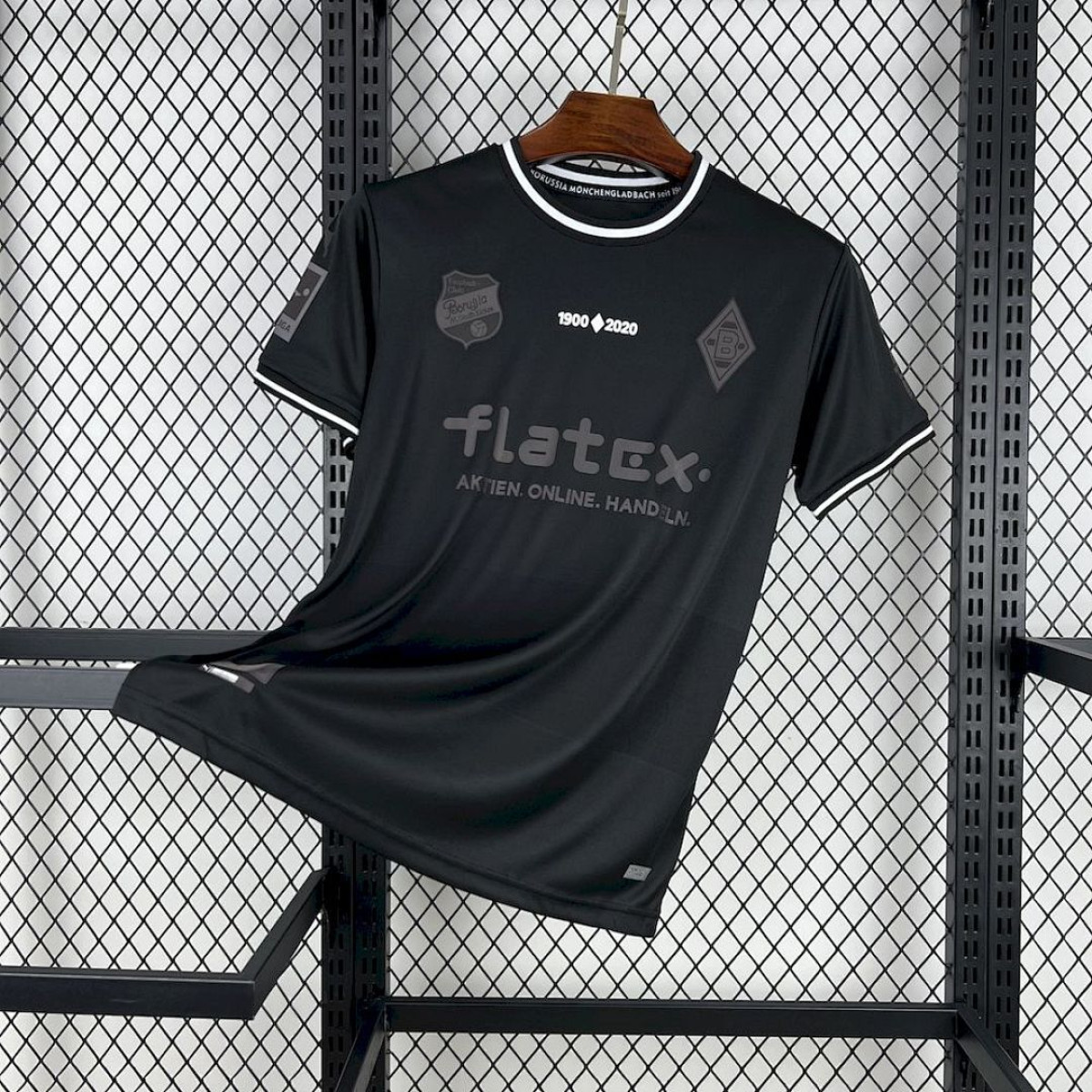 Tifoso Store Mönchengladbach 2020/21 maglia home nera fan