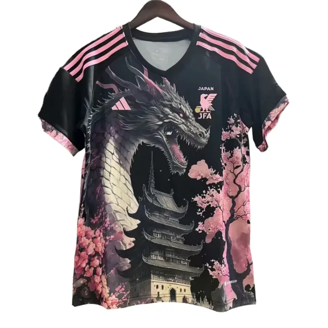 Tifoso Store Giappone Drago 2024 Maglia Nera Fan
