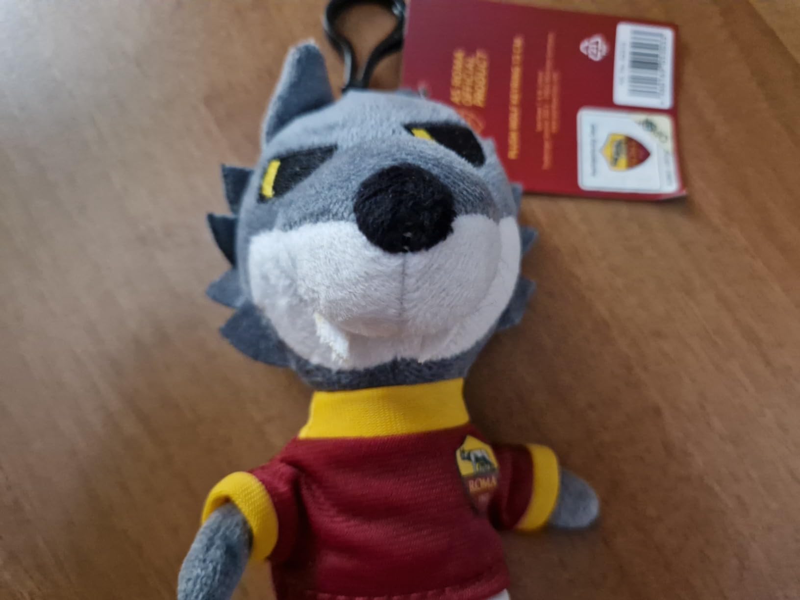 Roma Fanshop Teddy Portachiavi peluche orsetto ufficiale