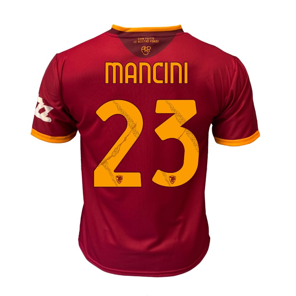 Roma Fanshop Abbigliamento AS Roma Replica Home 26-27 maglia L rossa