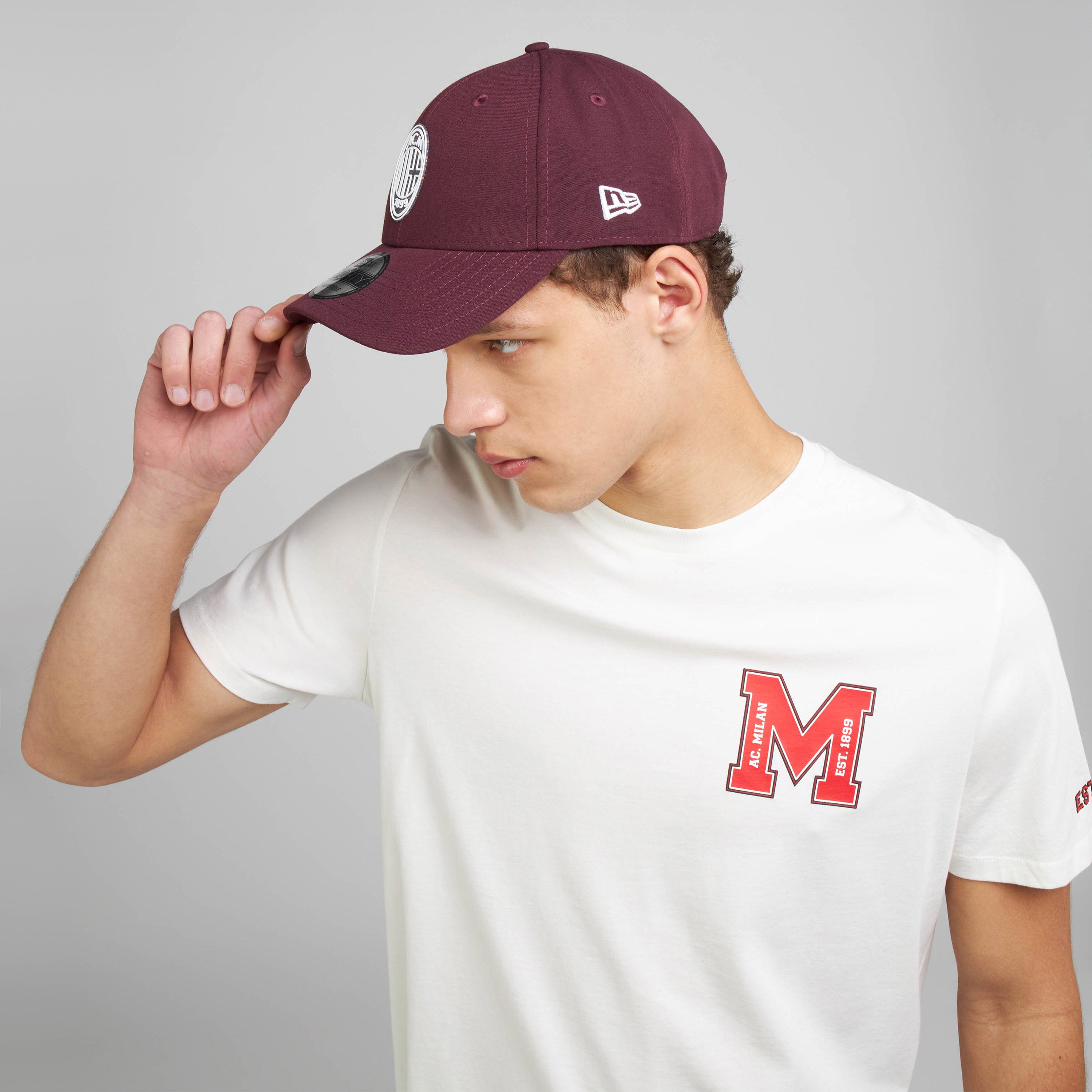AC Milan Cappelli e Berretti 9Forty New Era cappello logo unisex