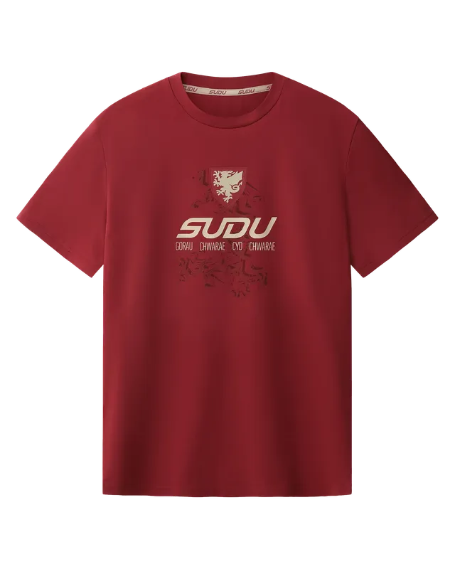 Wales SUDU 2026-28 maglia tifoso home travel bordeaux