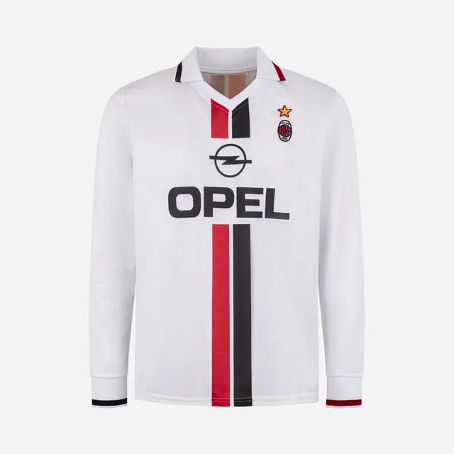 AC Milan 1995/96 maglia retro away manica lunga M