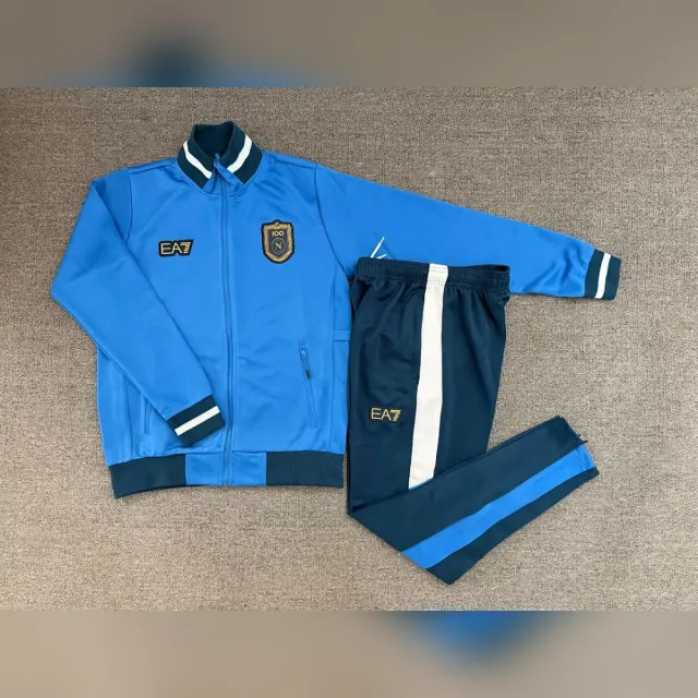 Tifoso Store Tute Sportive Napoli EA7 2026/27 tuta azzurra