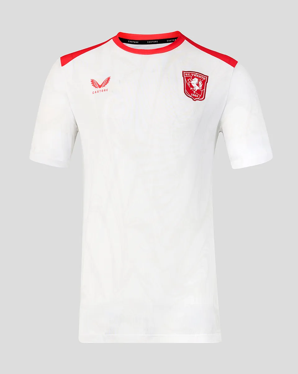 Twente Matchday 26/27 T-Shirt Junior bianca traspirante