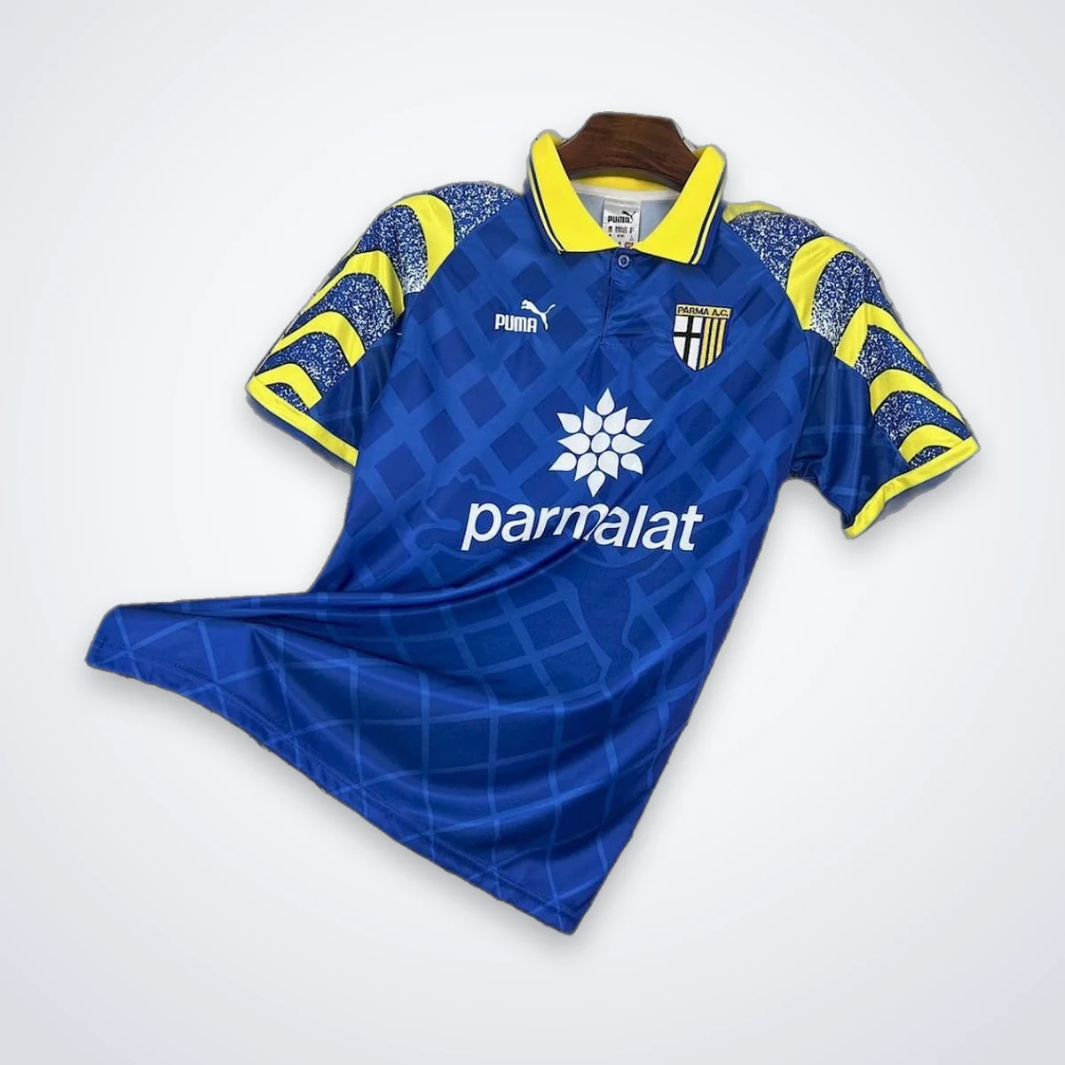 Tifoso Store Maglie da Calcio Terza Maglia Parma 1995/97 maglia gialloblù