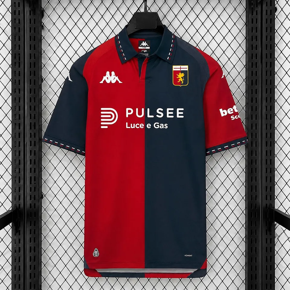 Tifoso Store Prima Maglia Genoa 2026/27 maglia calcio rossoblu Fan