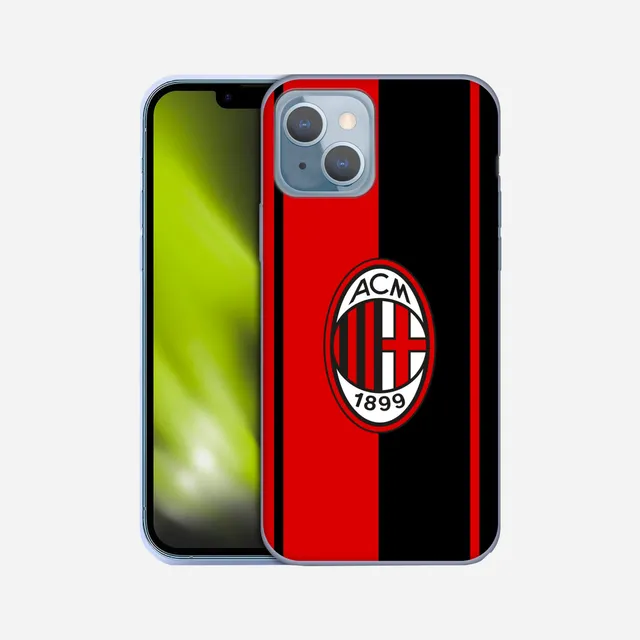 AC Milan Black&Red Case cover iPhone 13 rossonera