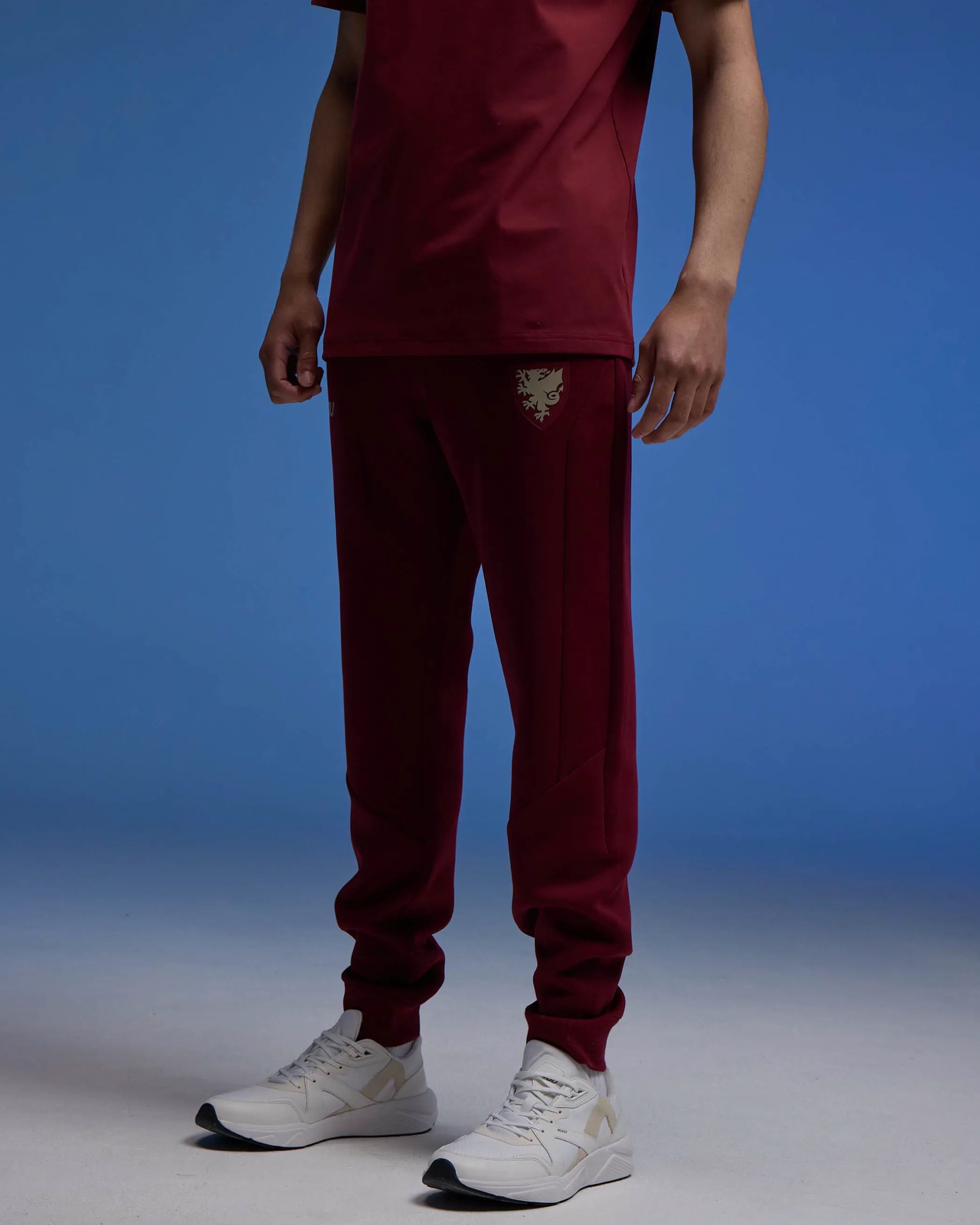 Wales Travel SUDU Players pantalone bordeaux comodo