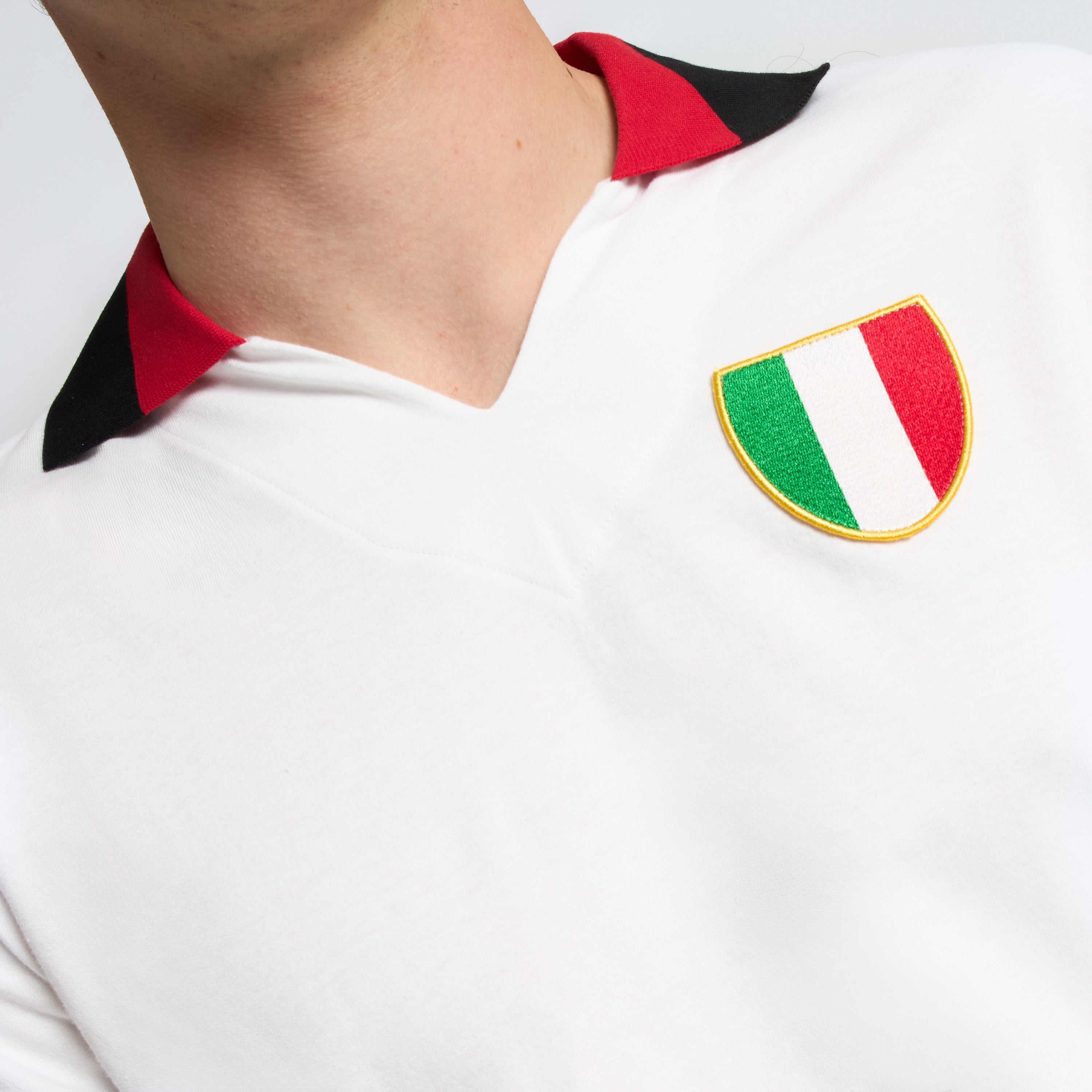 Milan Historical Home Jersey 1963 maglia retro bianca