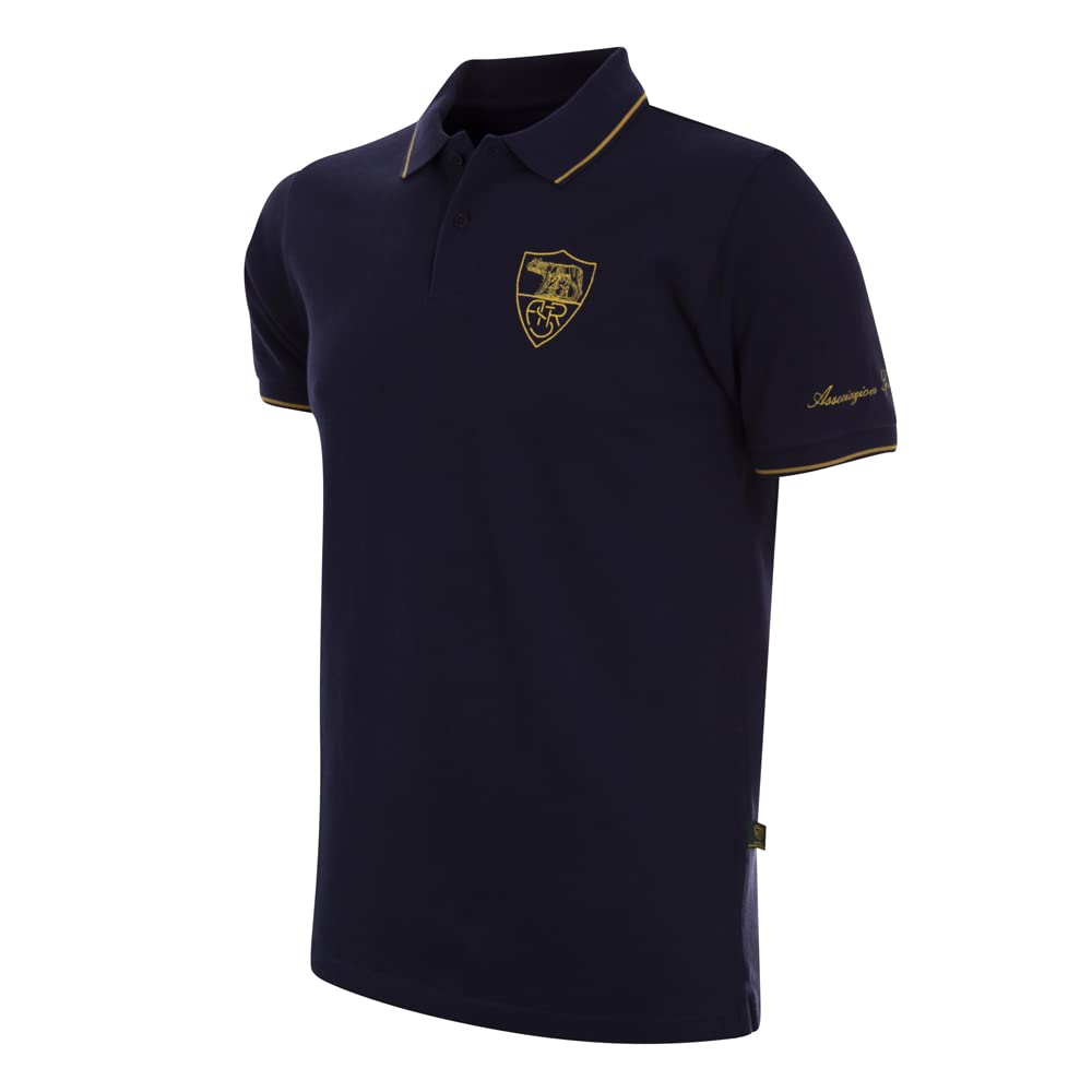 Roma Fanshop Heritage Collection polo blu L
