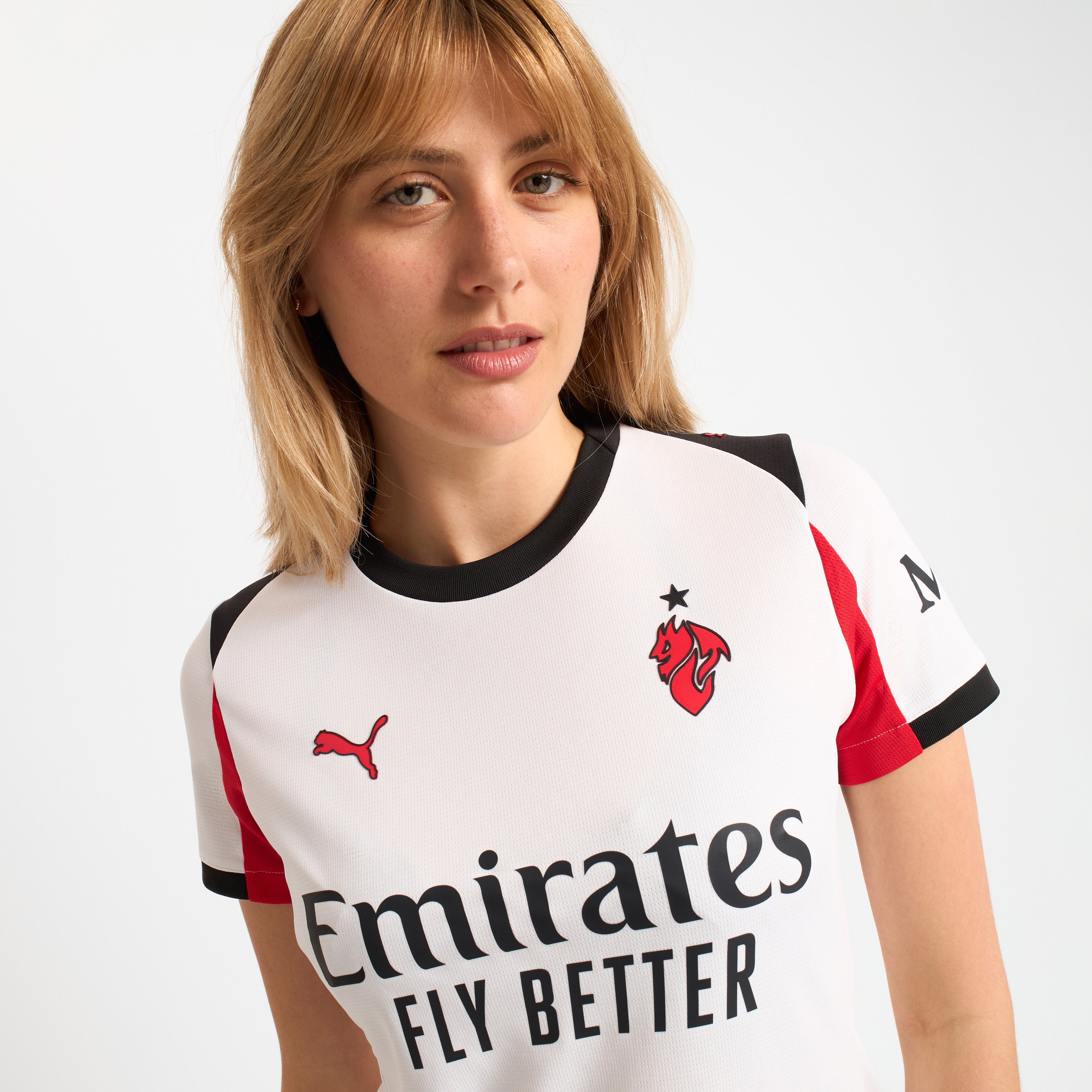 AC Milan Kit Gara 2025/26 Maglia Away Donna Traspirante