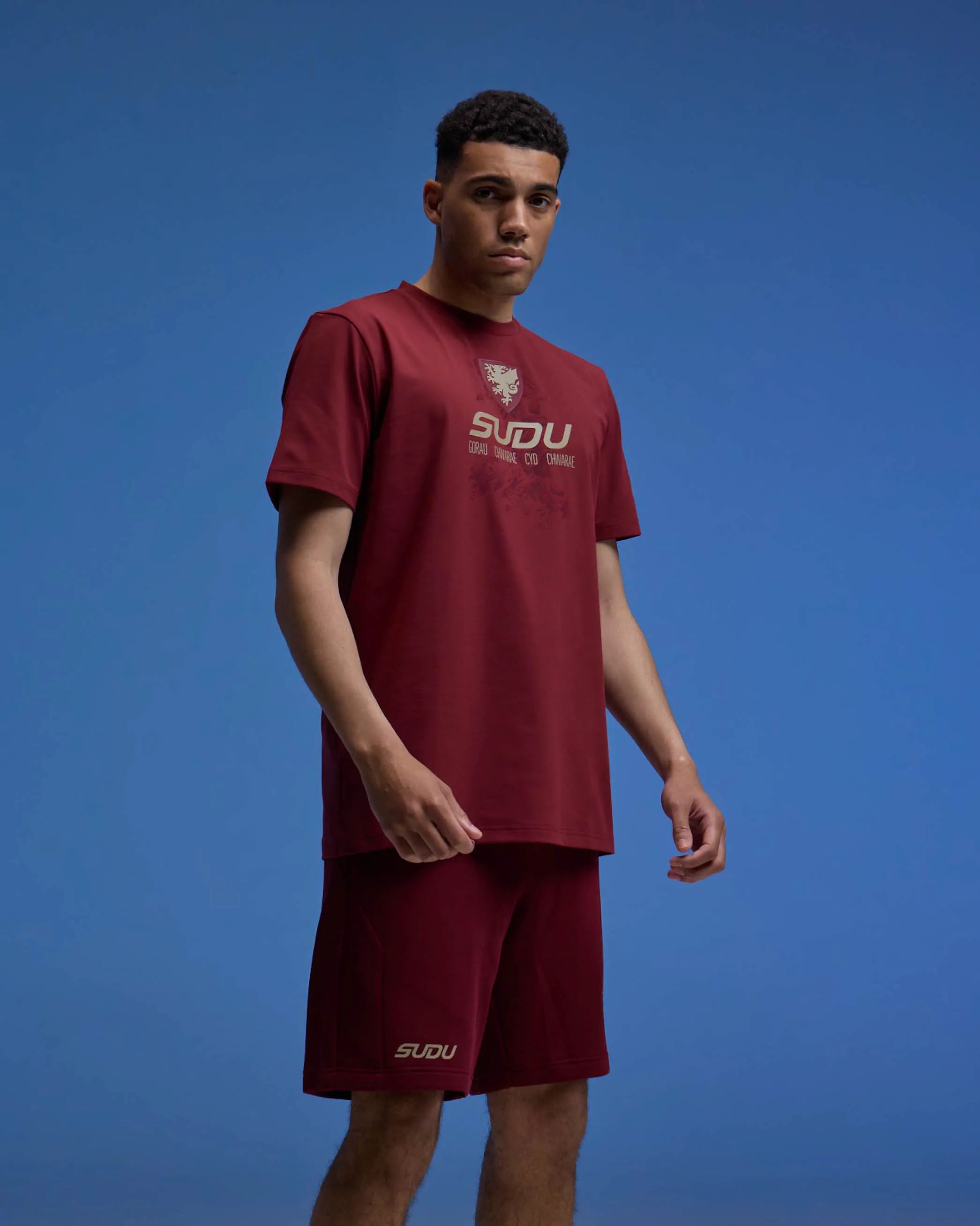 Wales SUDU 2026-28 maglia tifoso home travel bordeaux