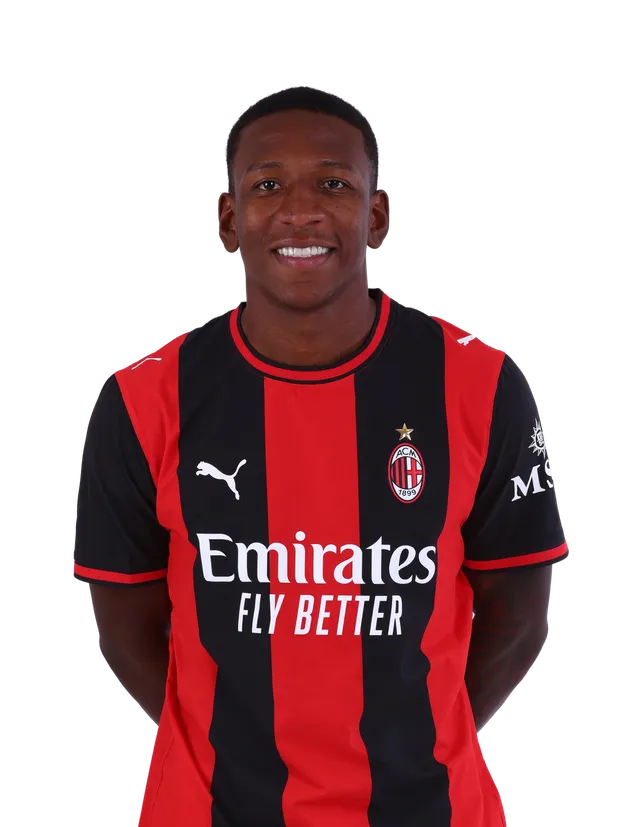 AC Milan Kit Gara Estupiñan 2 maglia uomo difensore traspirante