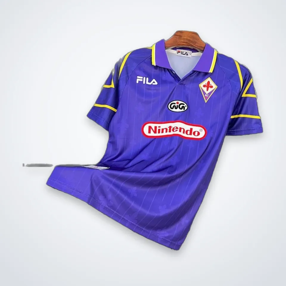 Tifoso Store Maglie da Calcio Fiorentina 1997/98 maglia retro viola
