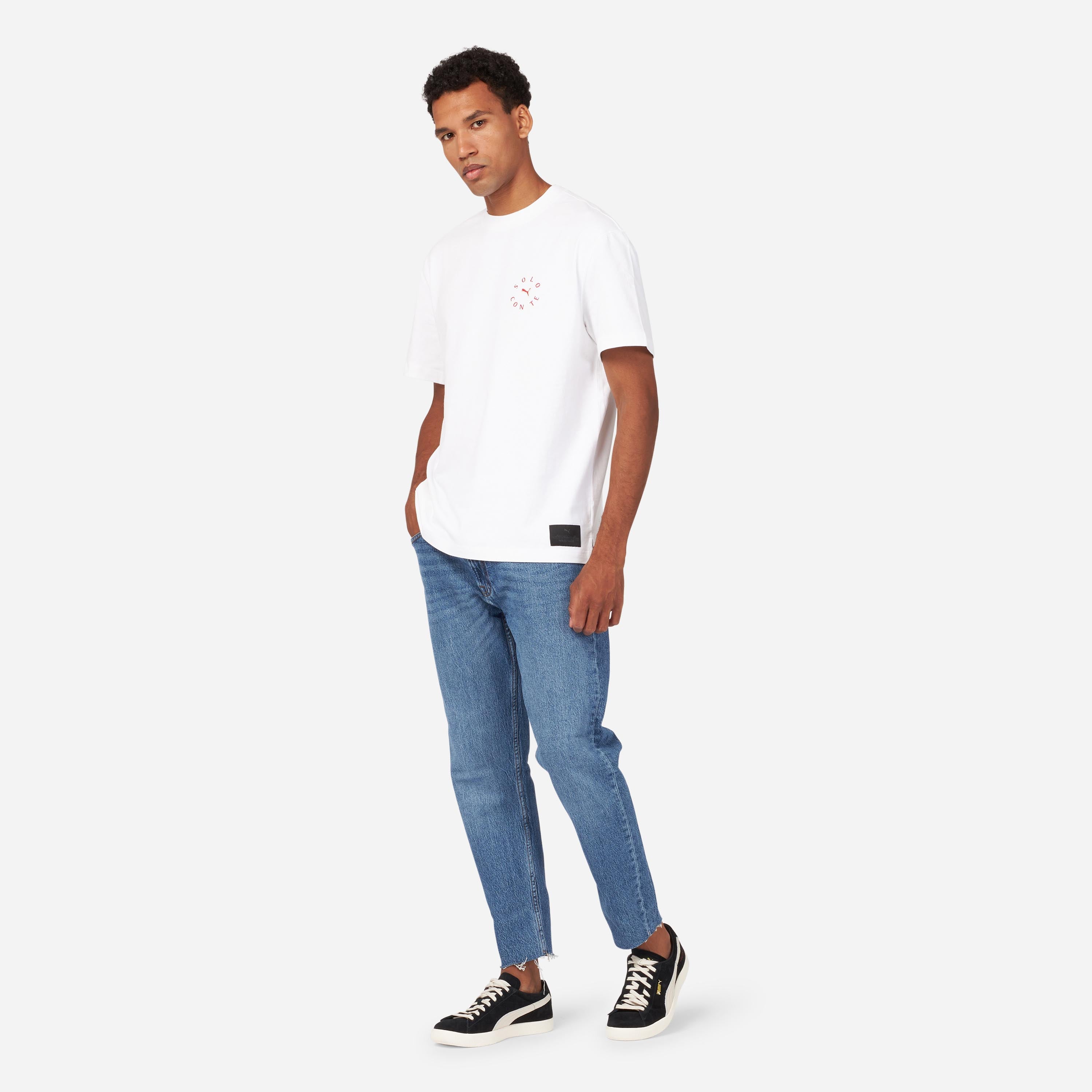Puma x AC Milan Paninari T-Shirt Uomo Manica Corta Stampa Logo