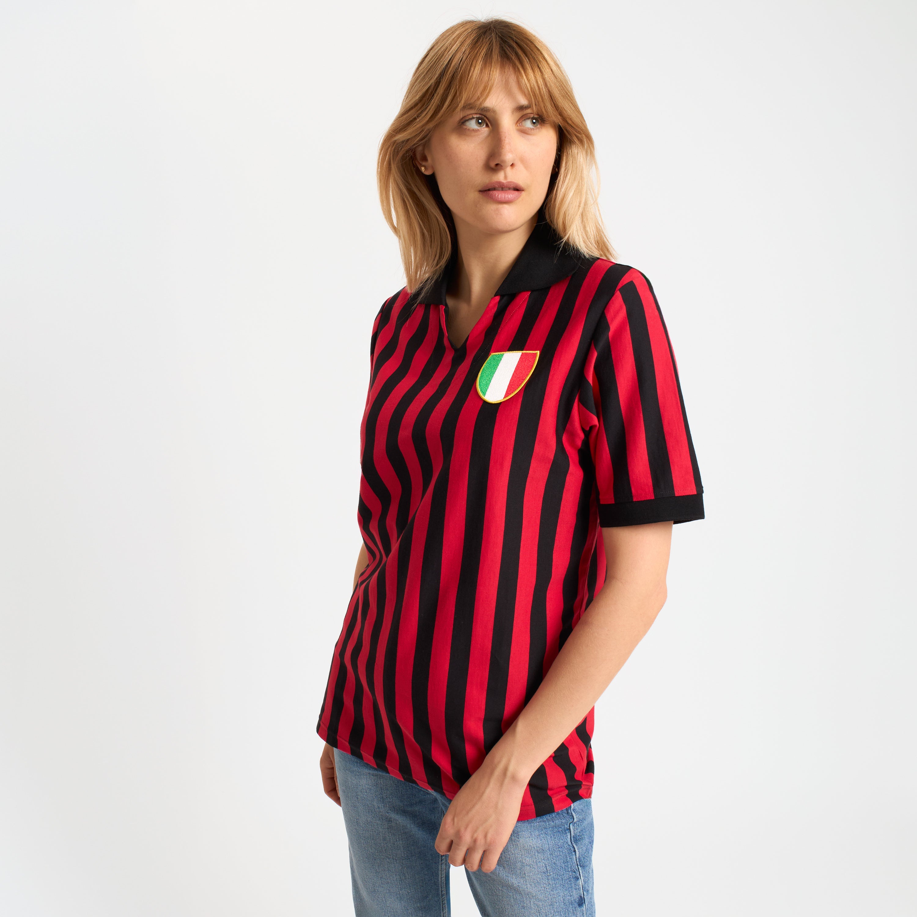 AC Milan 1962/63 maglia retro home uomo cotone