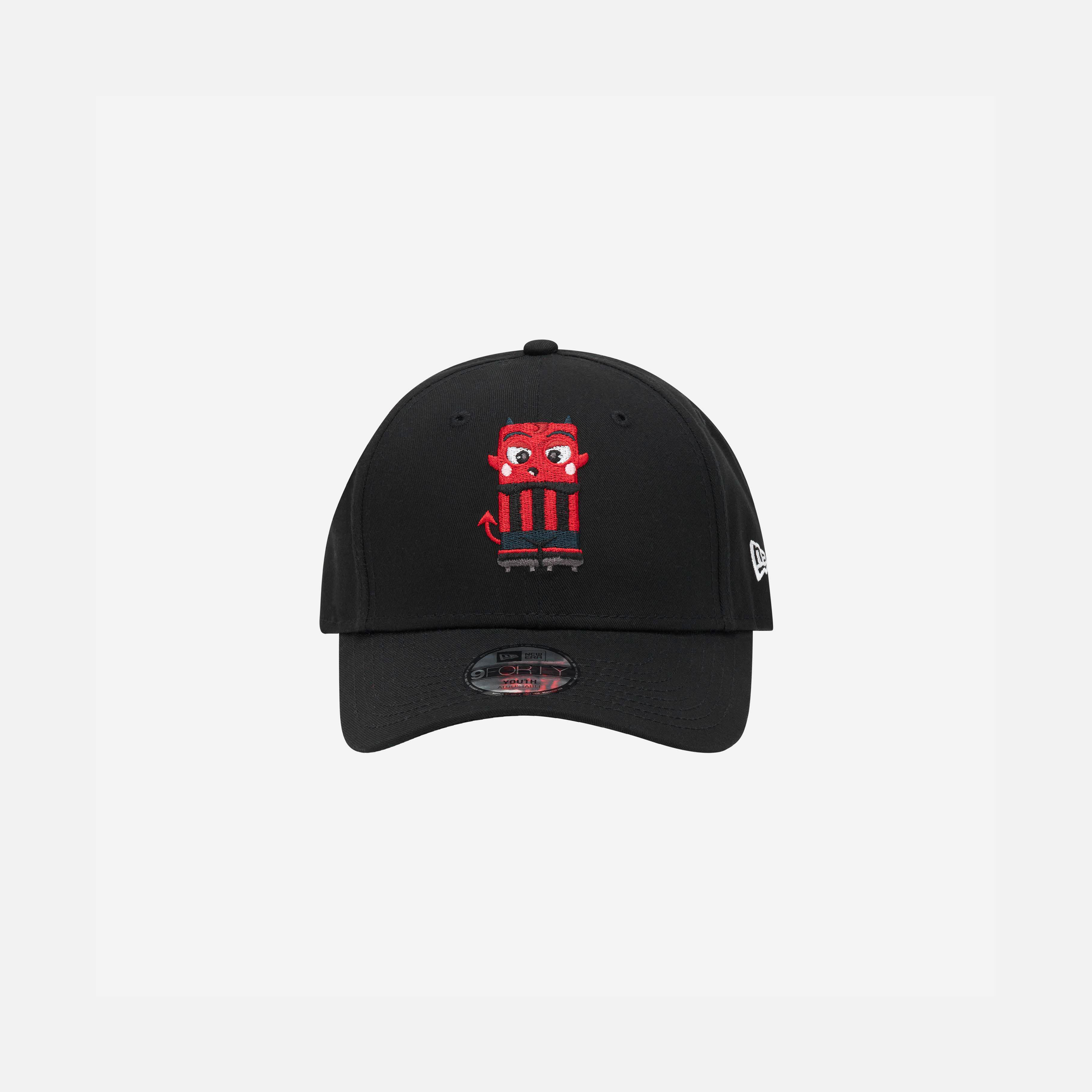 New Era 9Forty AC Milan Devil cappello bambino cotone unico