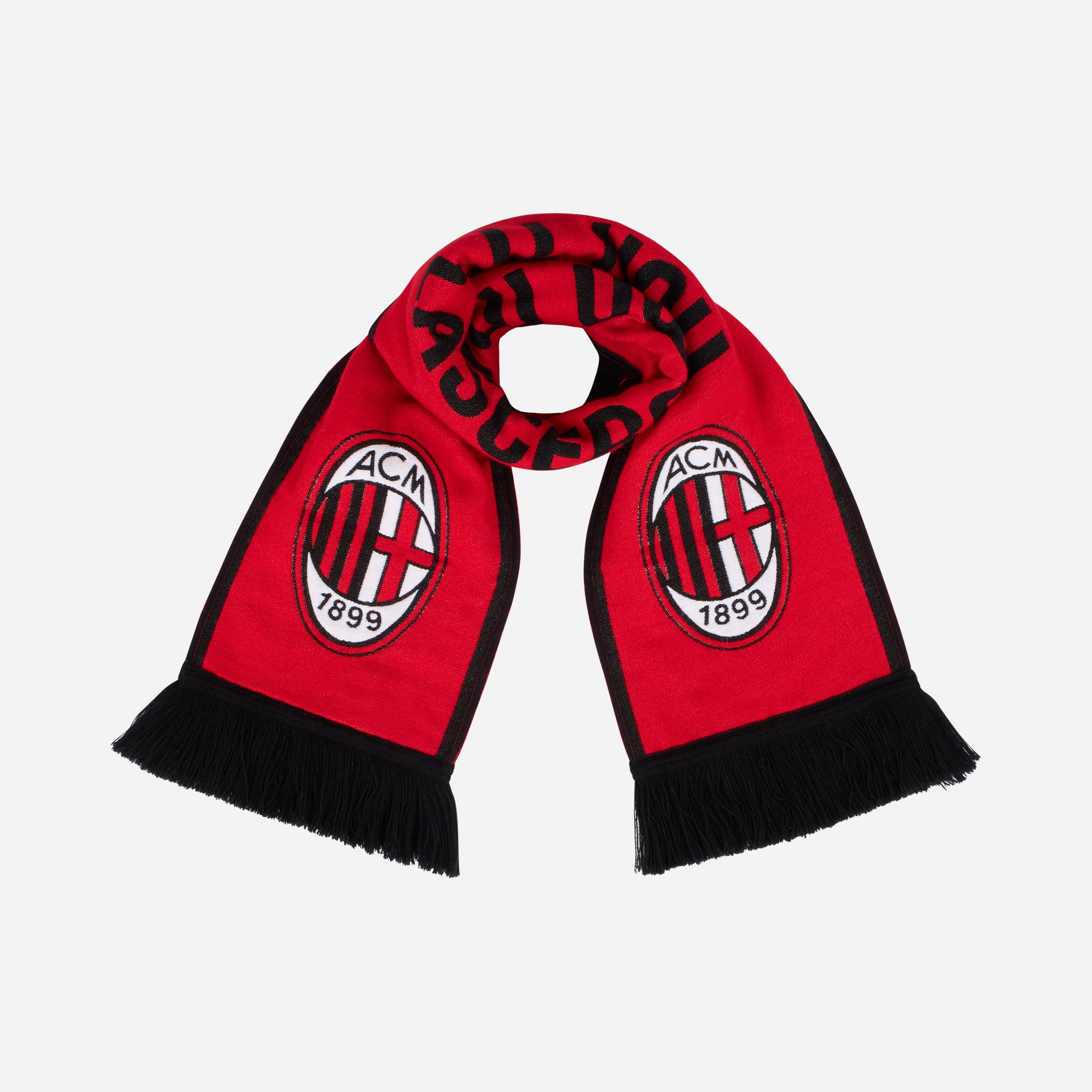 AC Milan sciarpa Forza Lotta Vincerai stadio