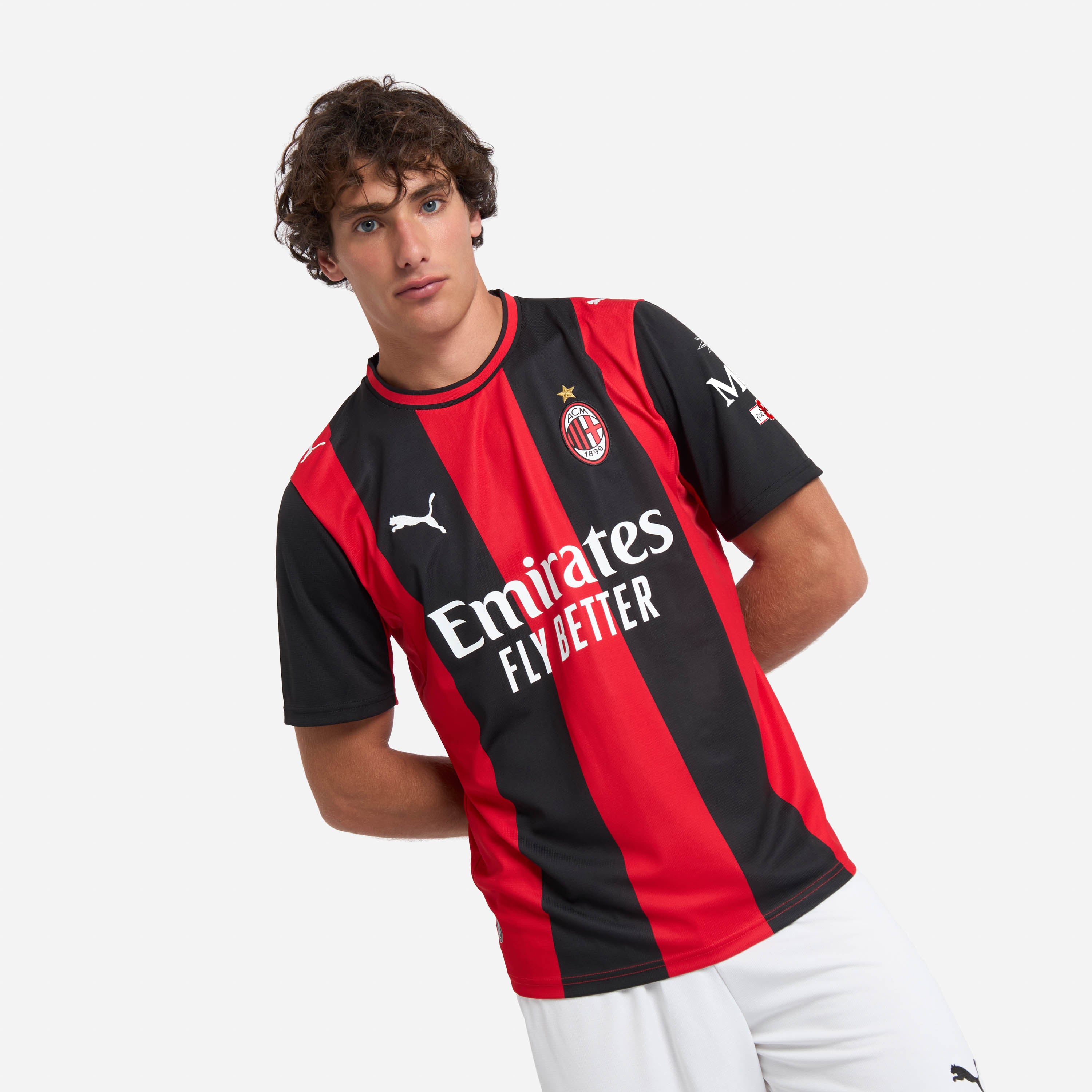 AC Milan Kit Gara Home 2026/27 Jersey maglia uomo strisce