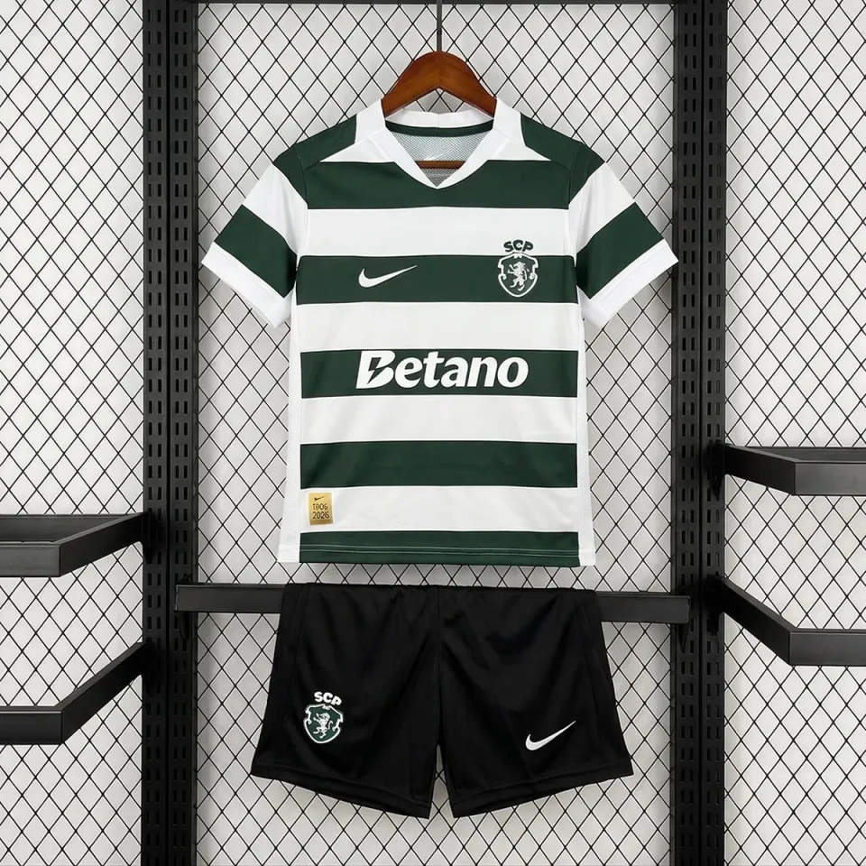 Tifoso Store Sporting CP 2026/27 Completo Bambino Righe
