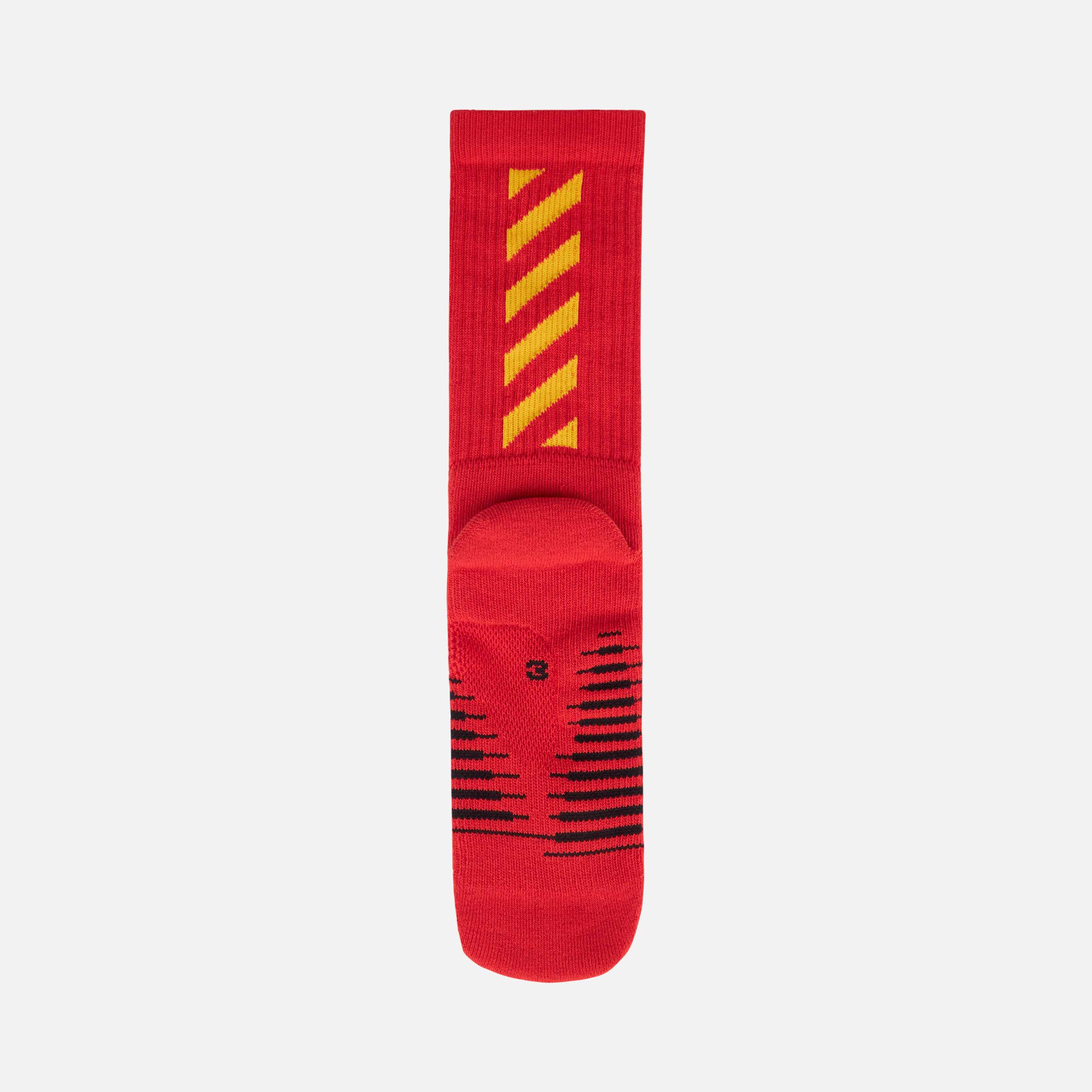AC Milan Puma Off-White Calze Crew Rosse Diavoli 002