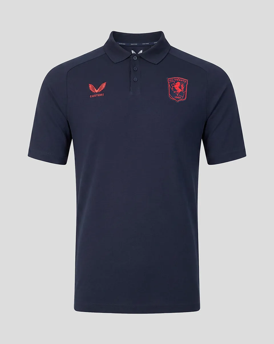 FC Twente Travel 26/27 polo uomo navy taglia regolare