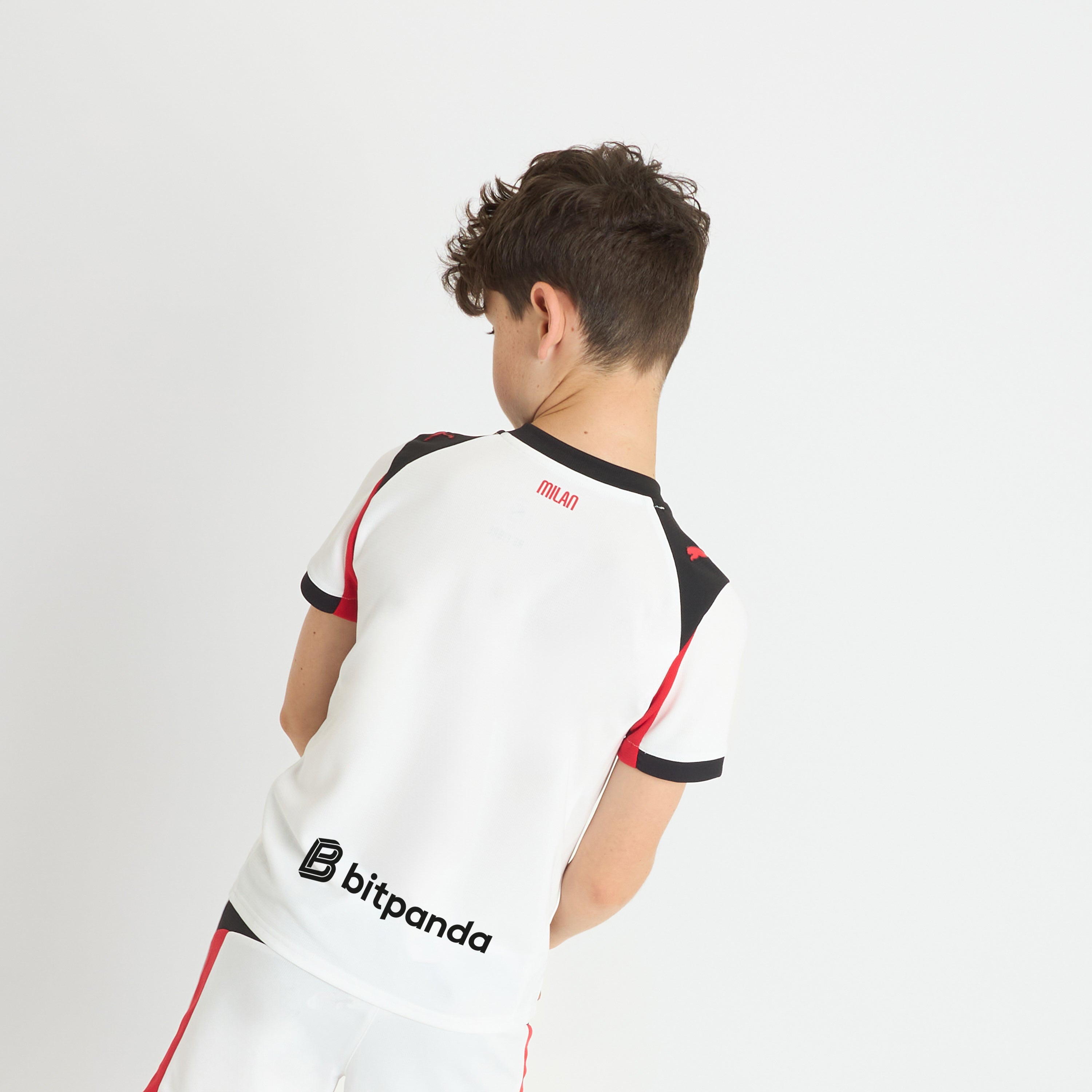 AC Milan Kit Gara Away 2025/26 maglia bambino 10 anni
