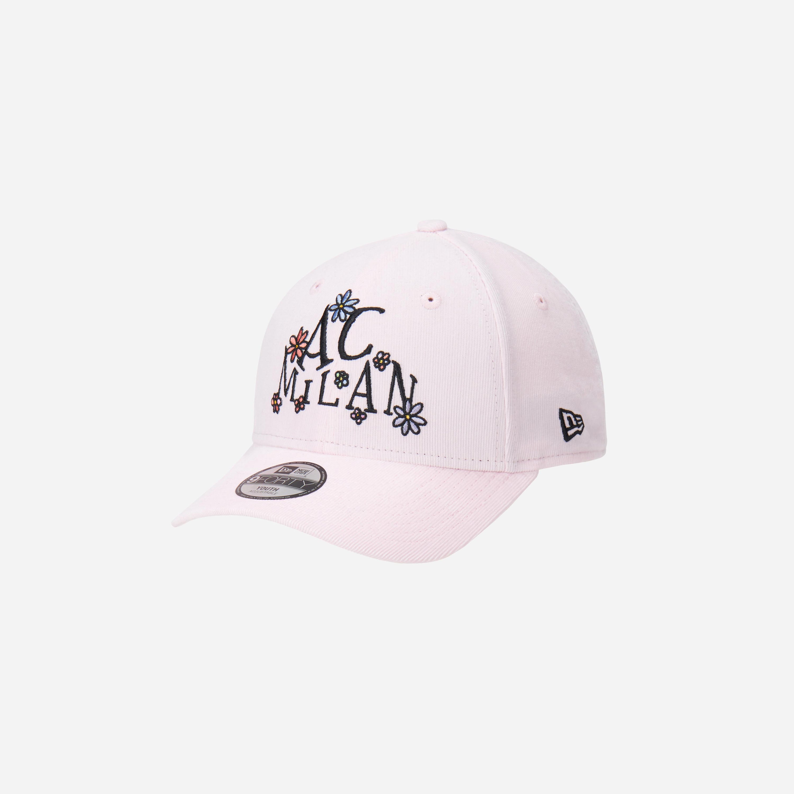 AC Milan New Era 9Forty cappello bimbo cotone fiori