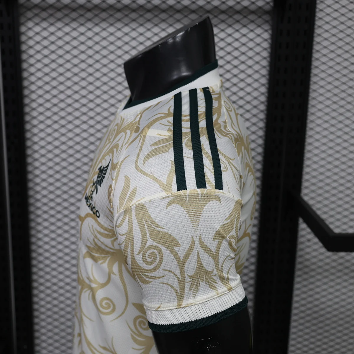 Tifoso Store Messico Special 2026/27 maglia calcio crema oro
