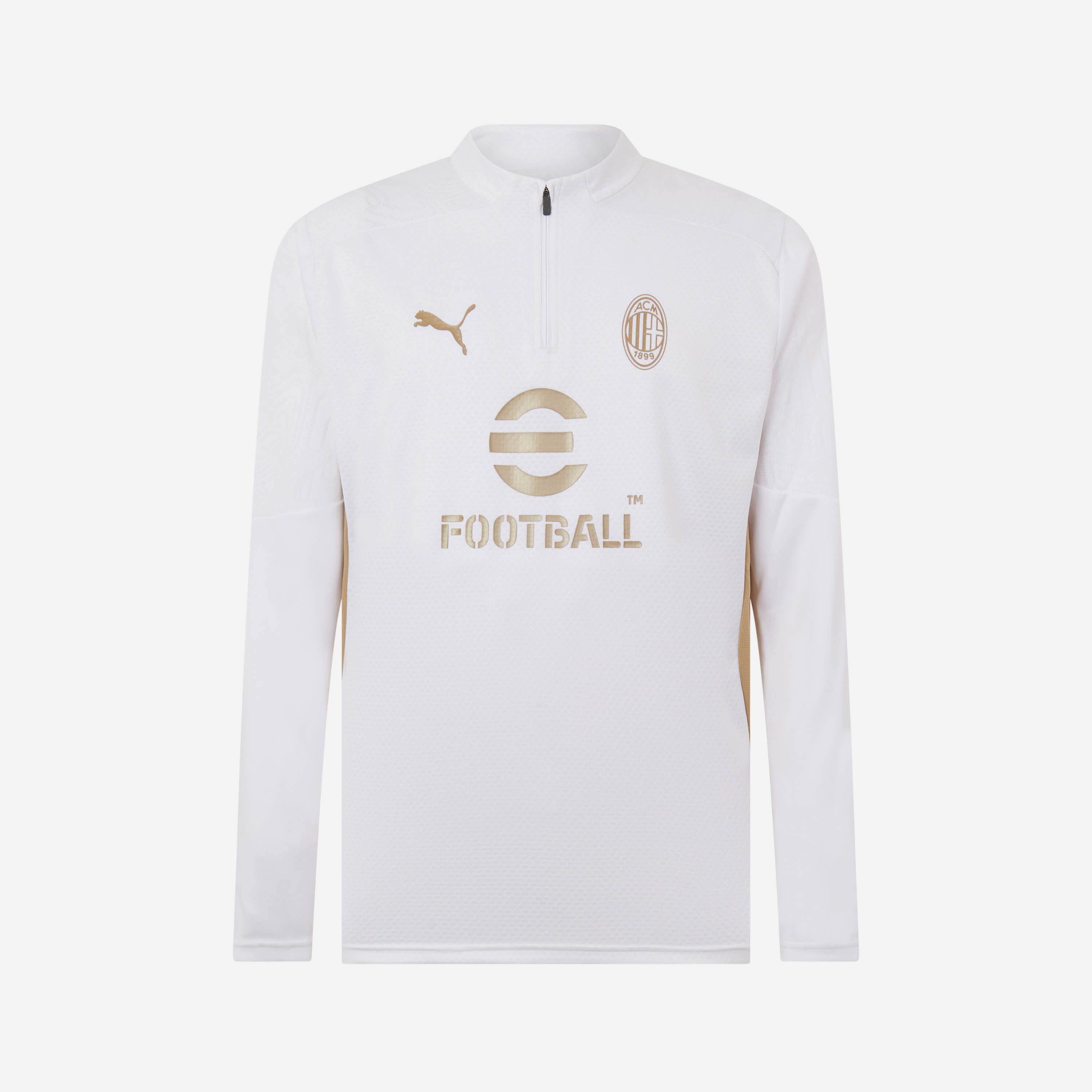 AC Milan Allenamento Training 2024/25 felpa 1/4 zip slim