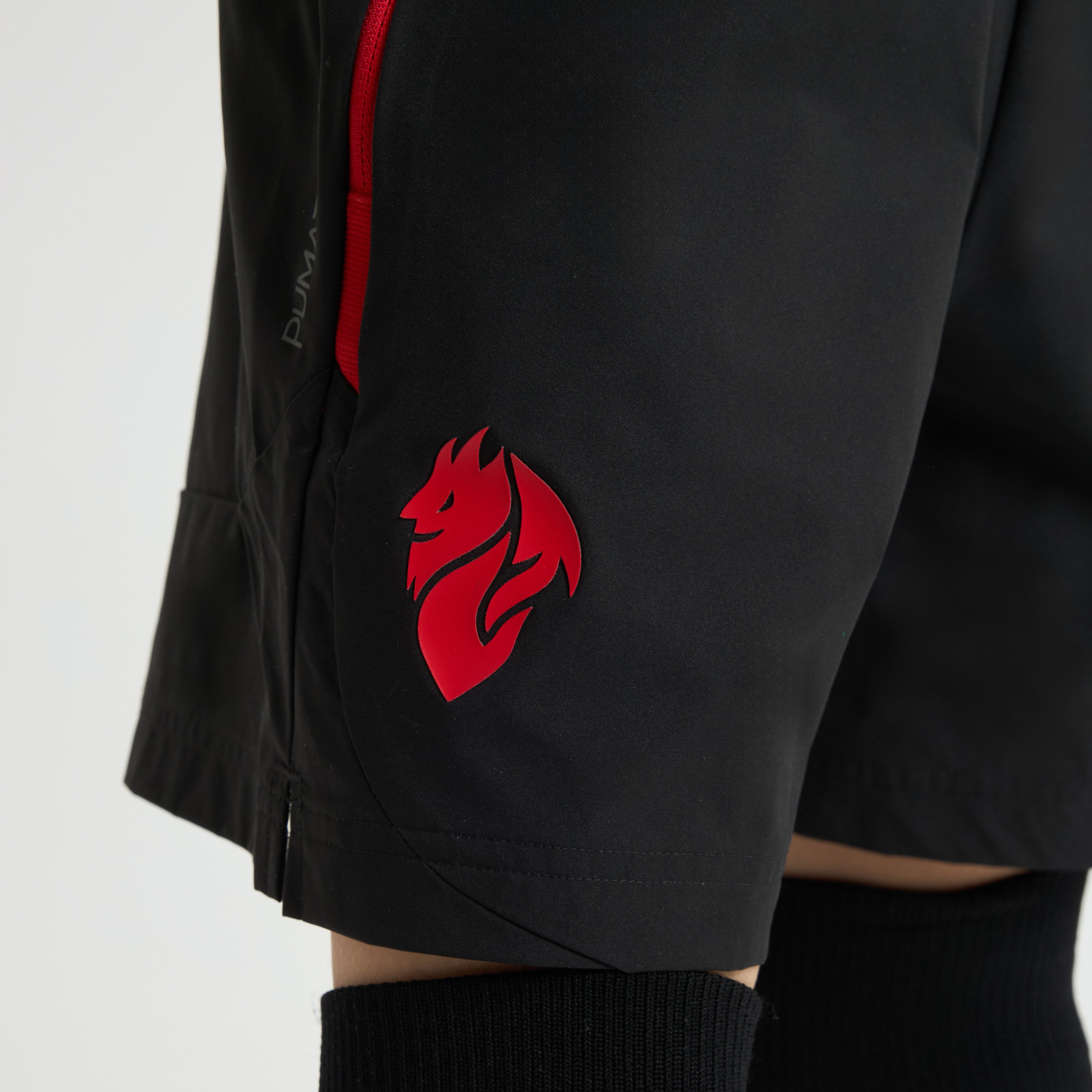 AC Milan Pumatech pantaloncini bambino nero 2025/26